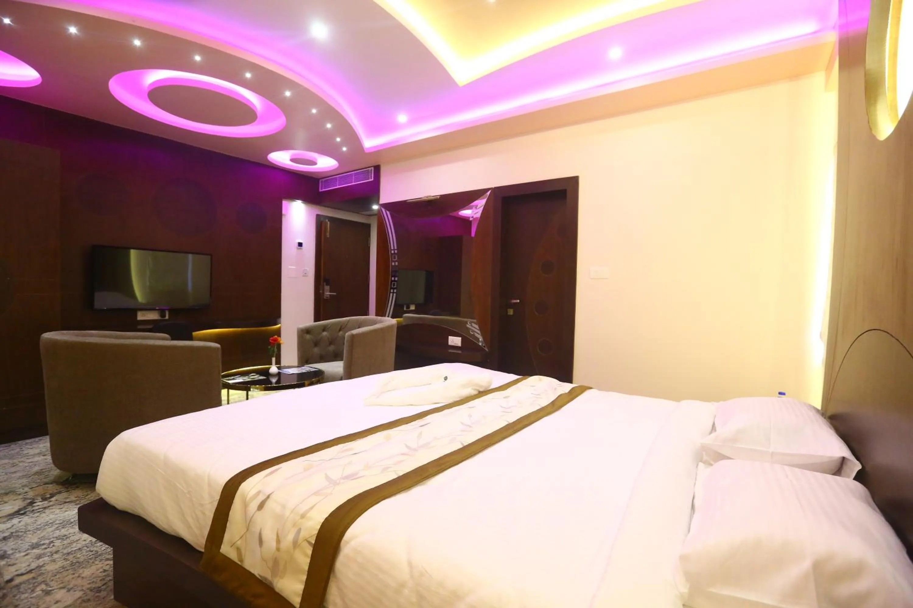 Bed in Hotel White Rock