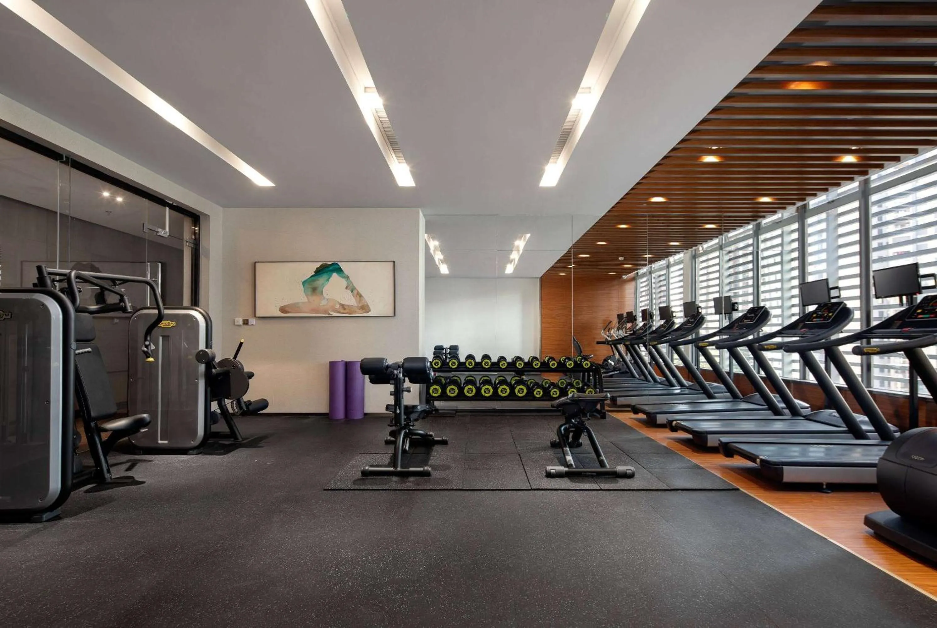 Fitness centre/facilities in Wyndham Garden Foshan Jinshazhou