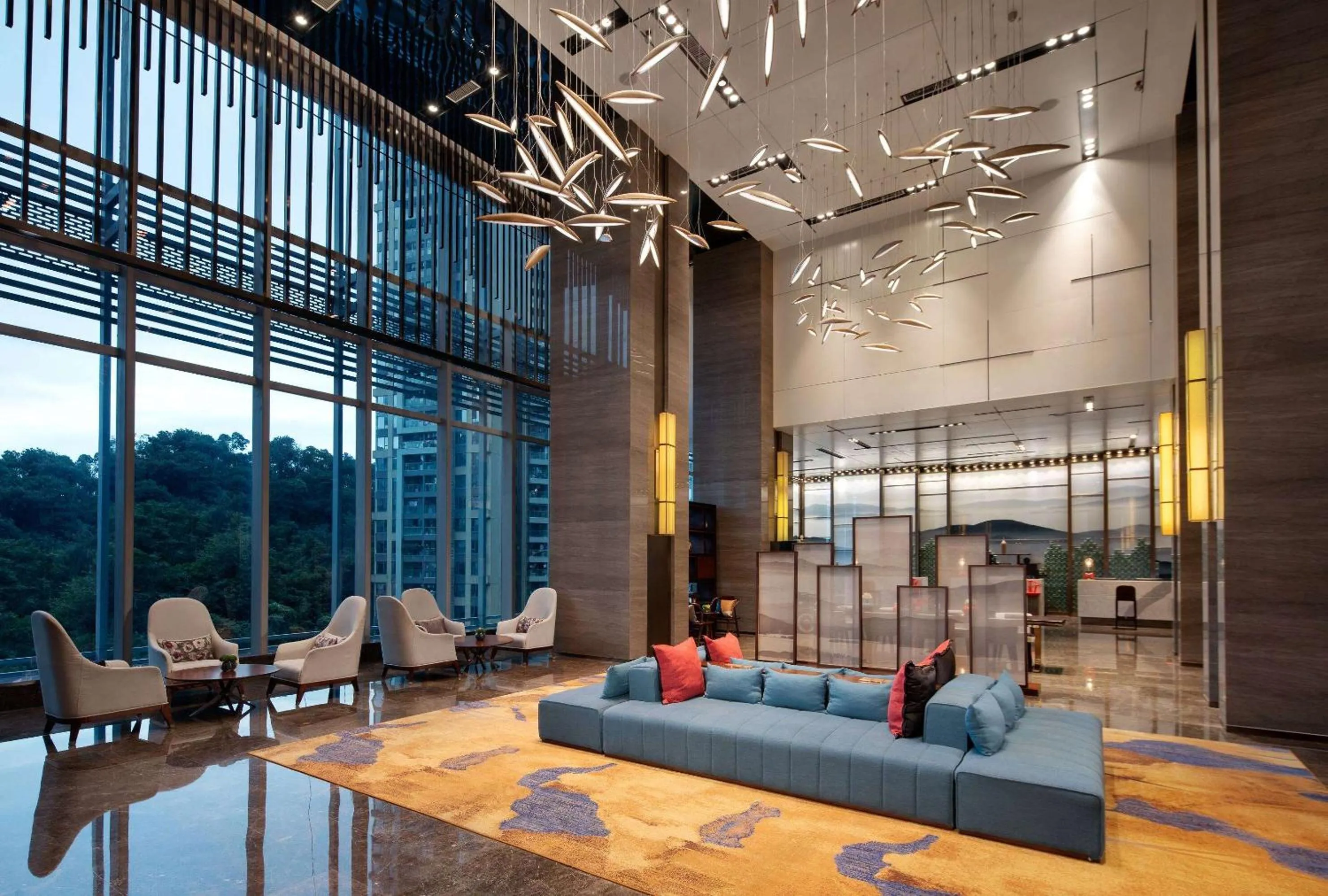 Lobby or reception in Wyndham Garden Foshan Jinshazhou