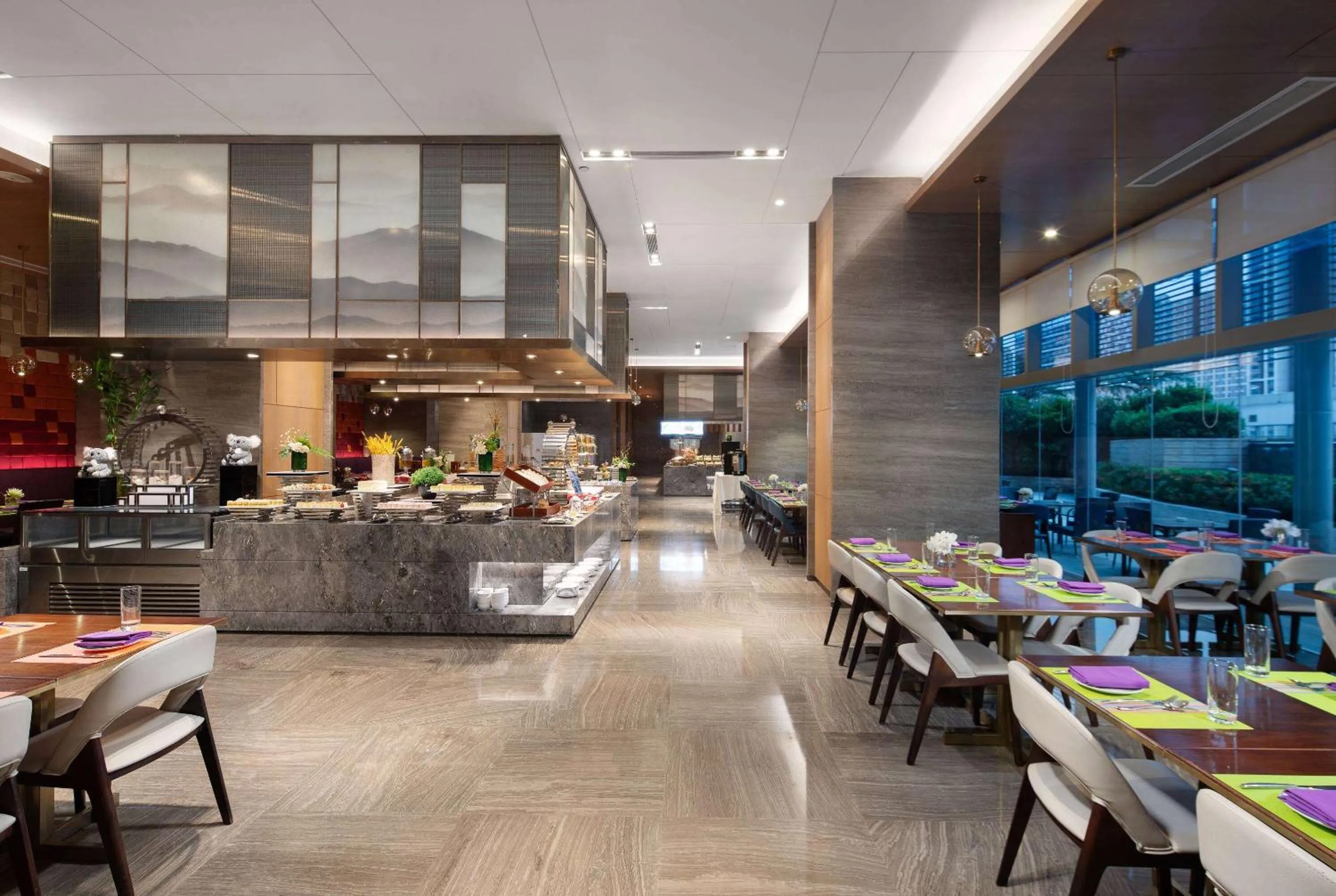 Restaurant/places to eat in Wyndham Garden Foshan Jinshazhou