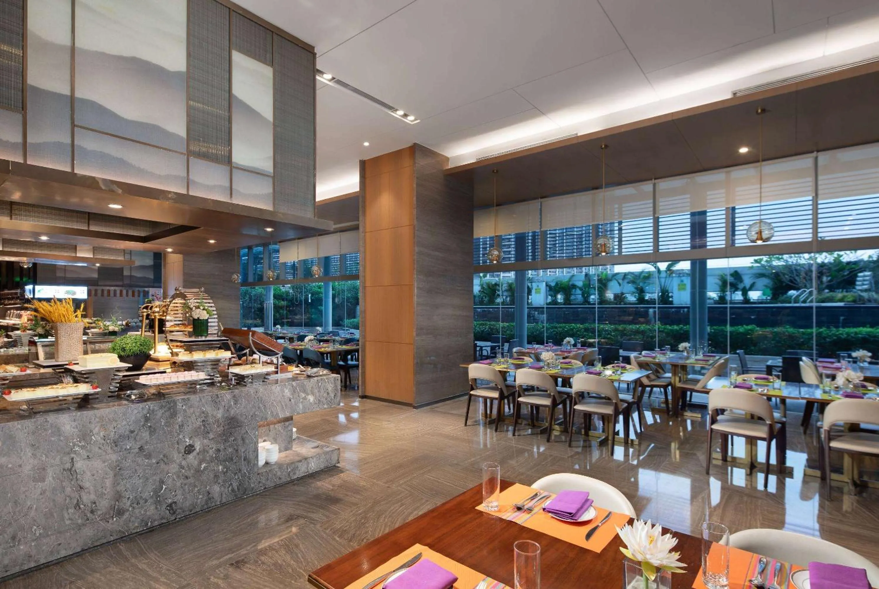 Restaurant/places to eat in Wyndham Garden Foshan Jinshazhou