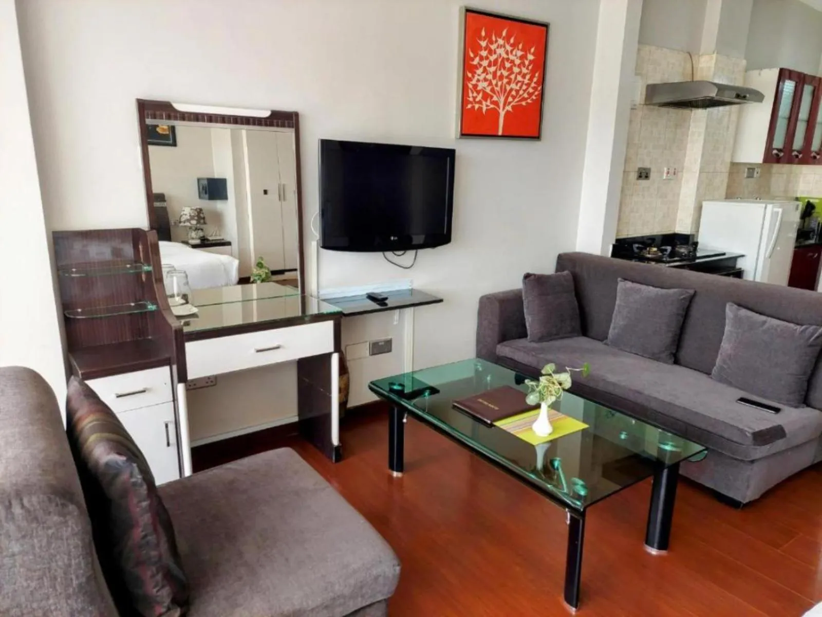 TV and multimedia in Eldon Apartments & Suites