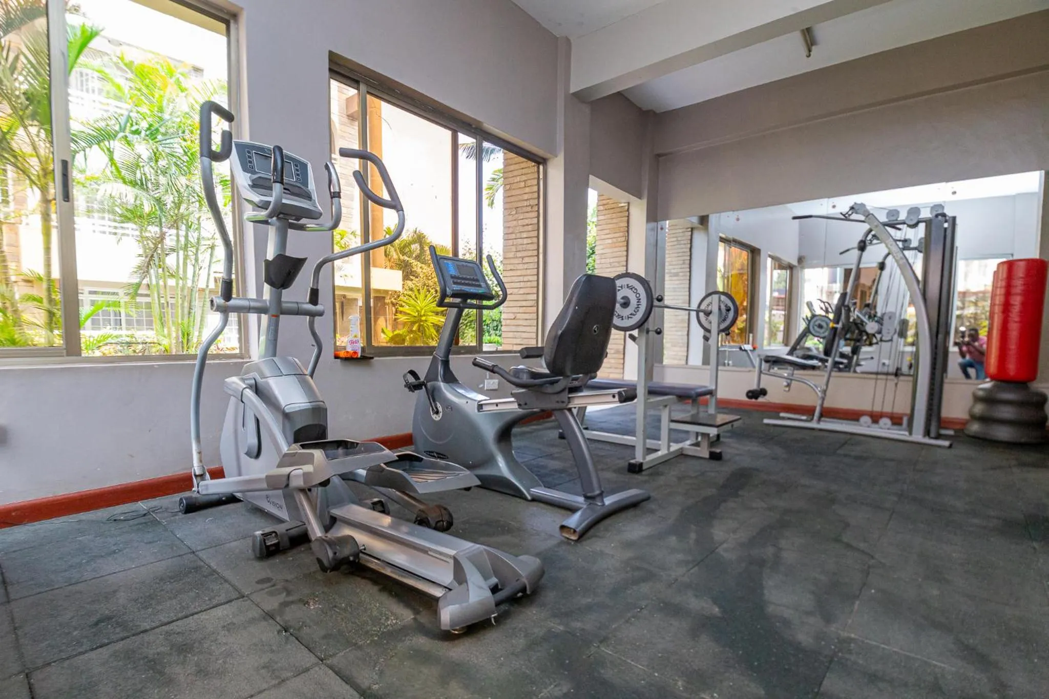 Fitness centre/facilities in Eldon Apartments & Suites