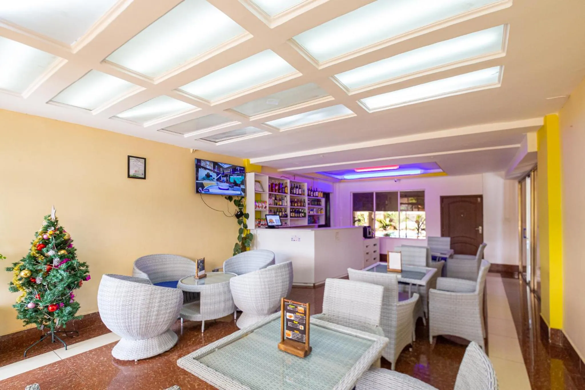 Communal lounge/ TV room in Eldon Apartments & Suites