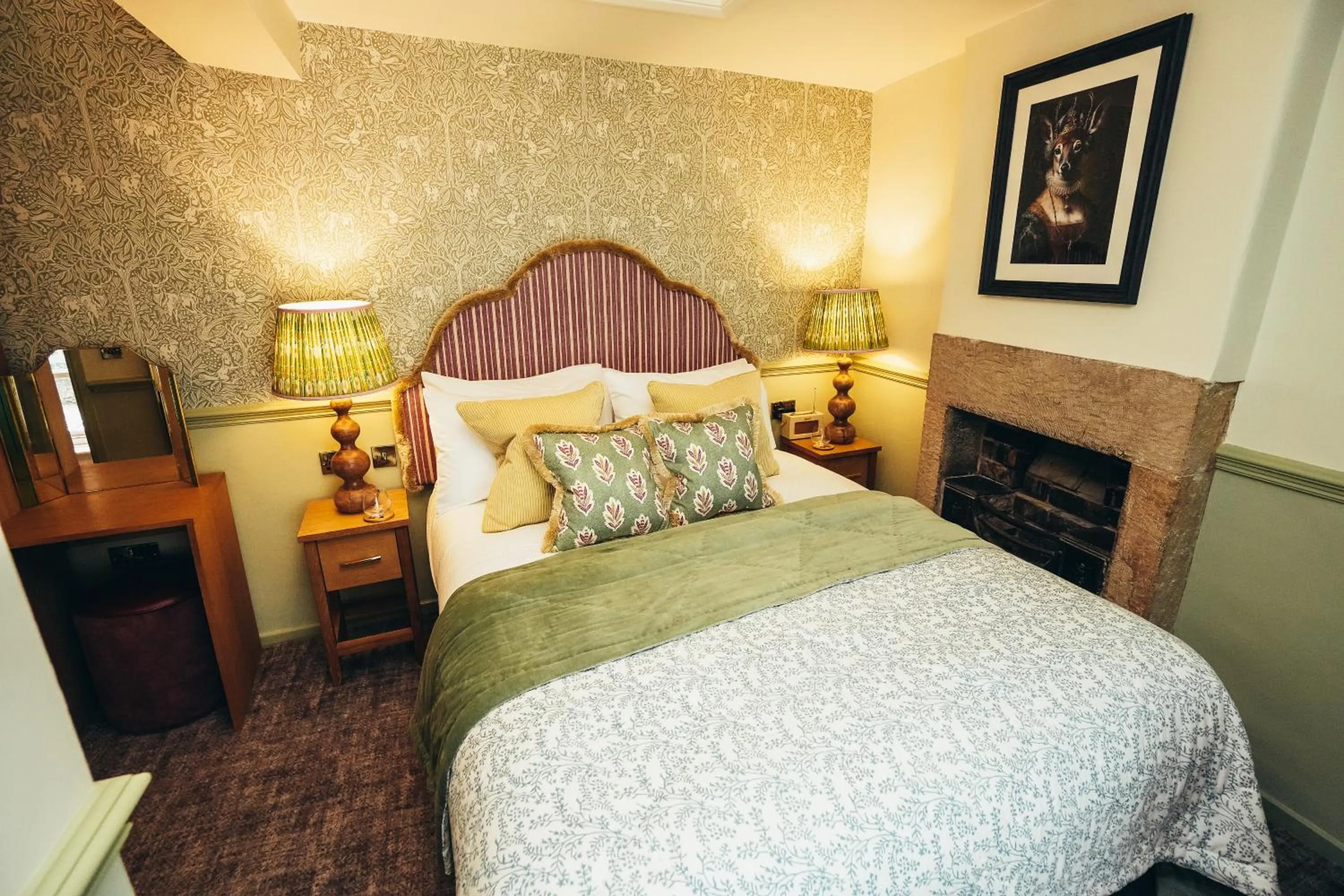 Bed in The Ashford Arms