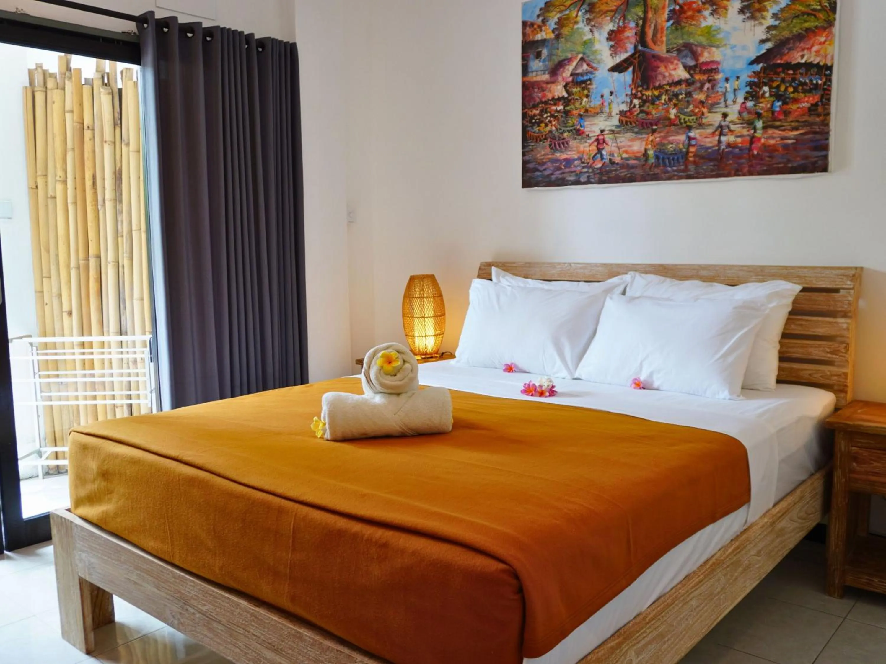 Bed in Summer of Surf Hostel Ungasan Uluwatu