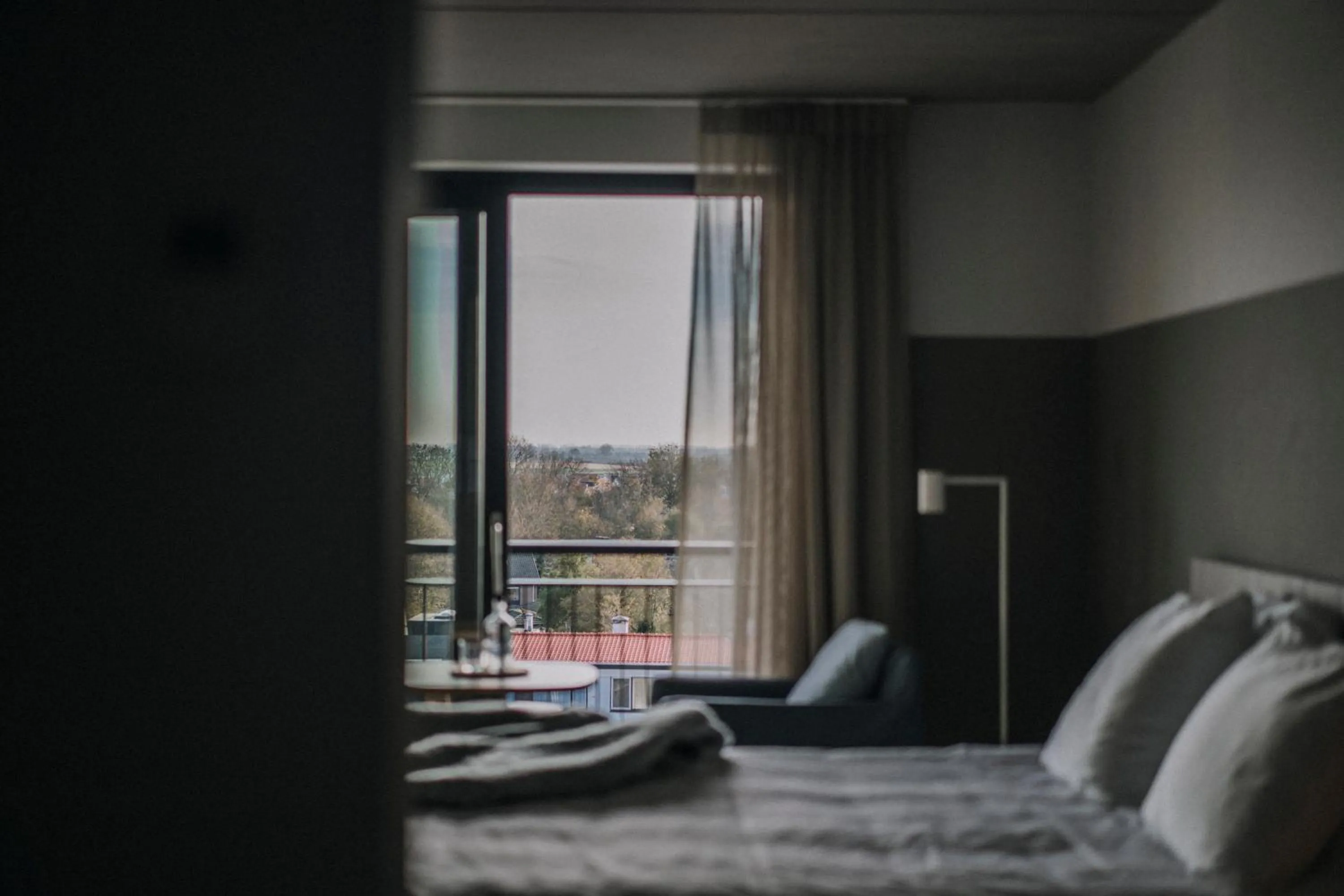 Bedroom, Bed in Strandhotel