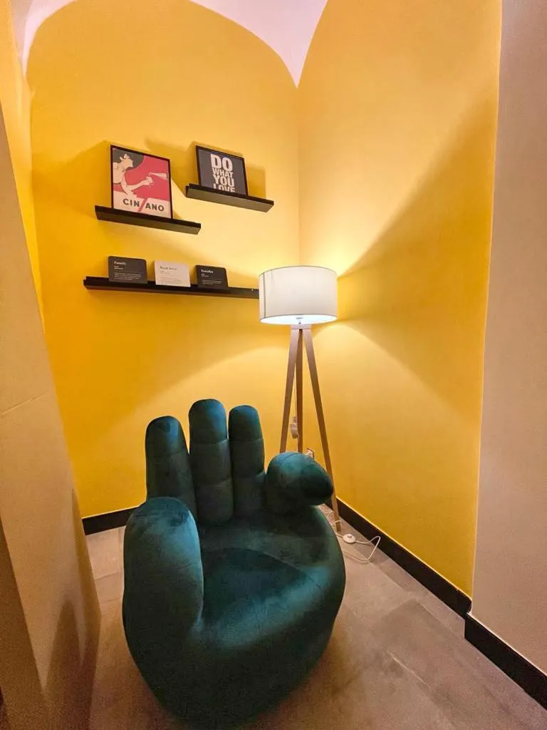 Seating area in Happy Family Apartments Sauli