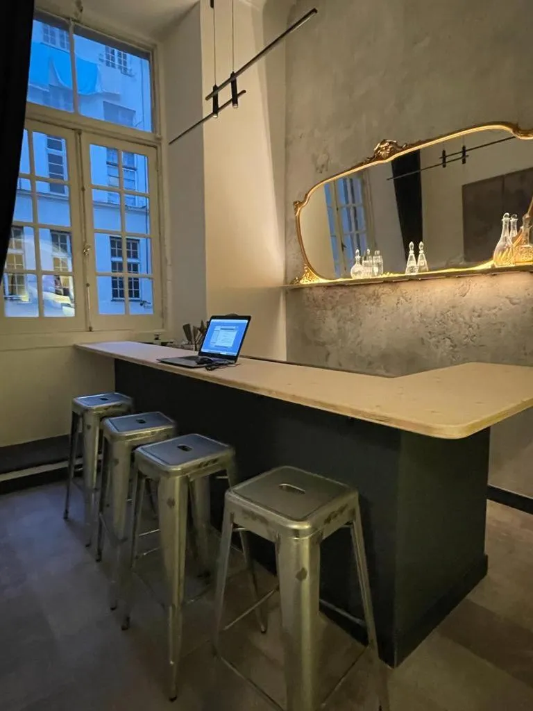 Kitchen or kitchenette in Happy Family Apartments Sauli