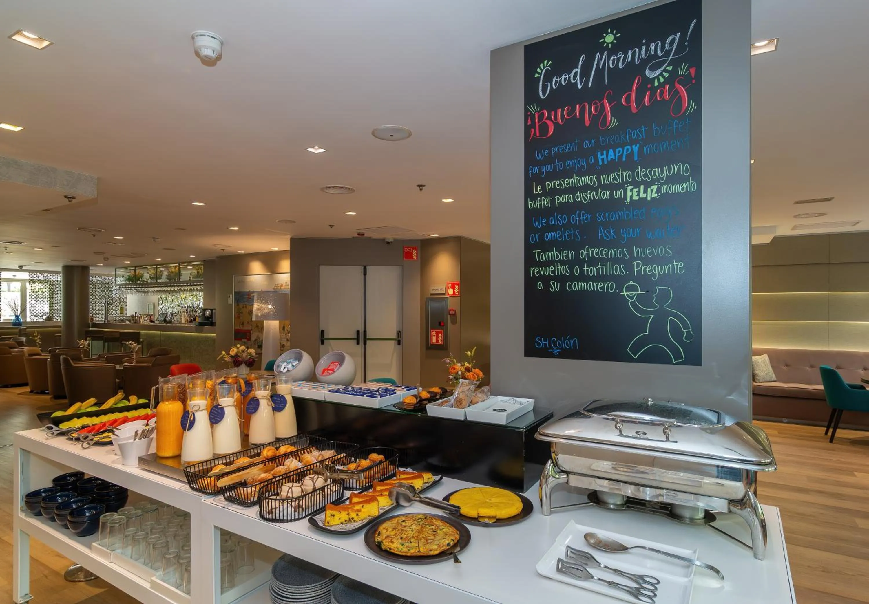 Breakfast in SH Colón Valencia