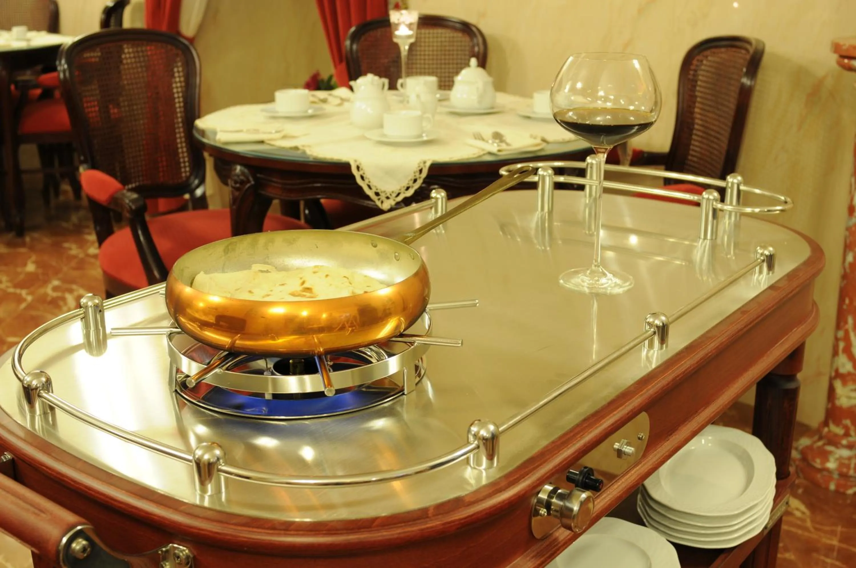 Restaurant/places to eat in Hotel Villa Maria