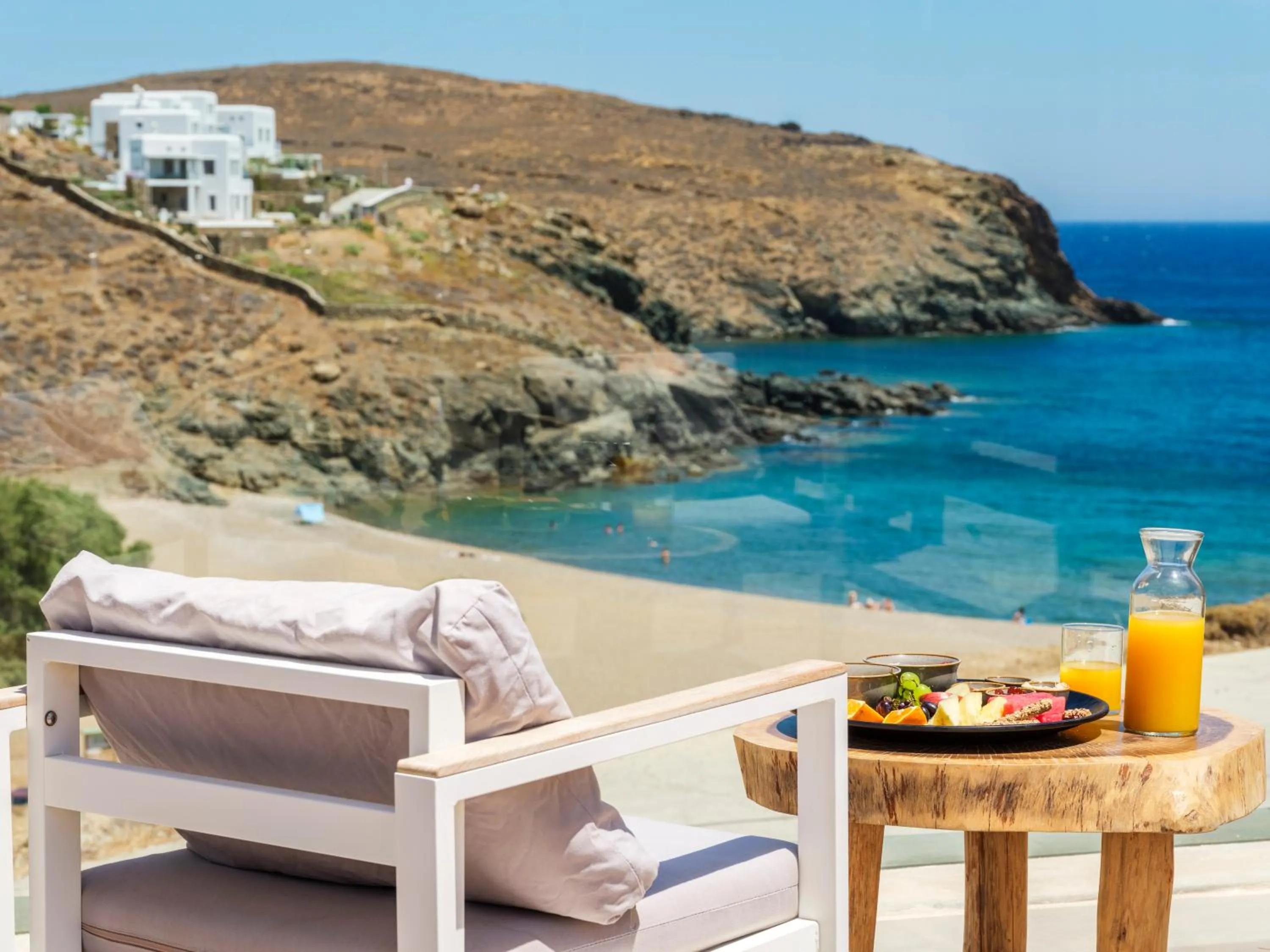 Natural landscape in Mykonos Residence Villas & Suites Merchia beach