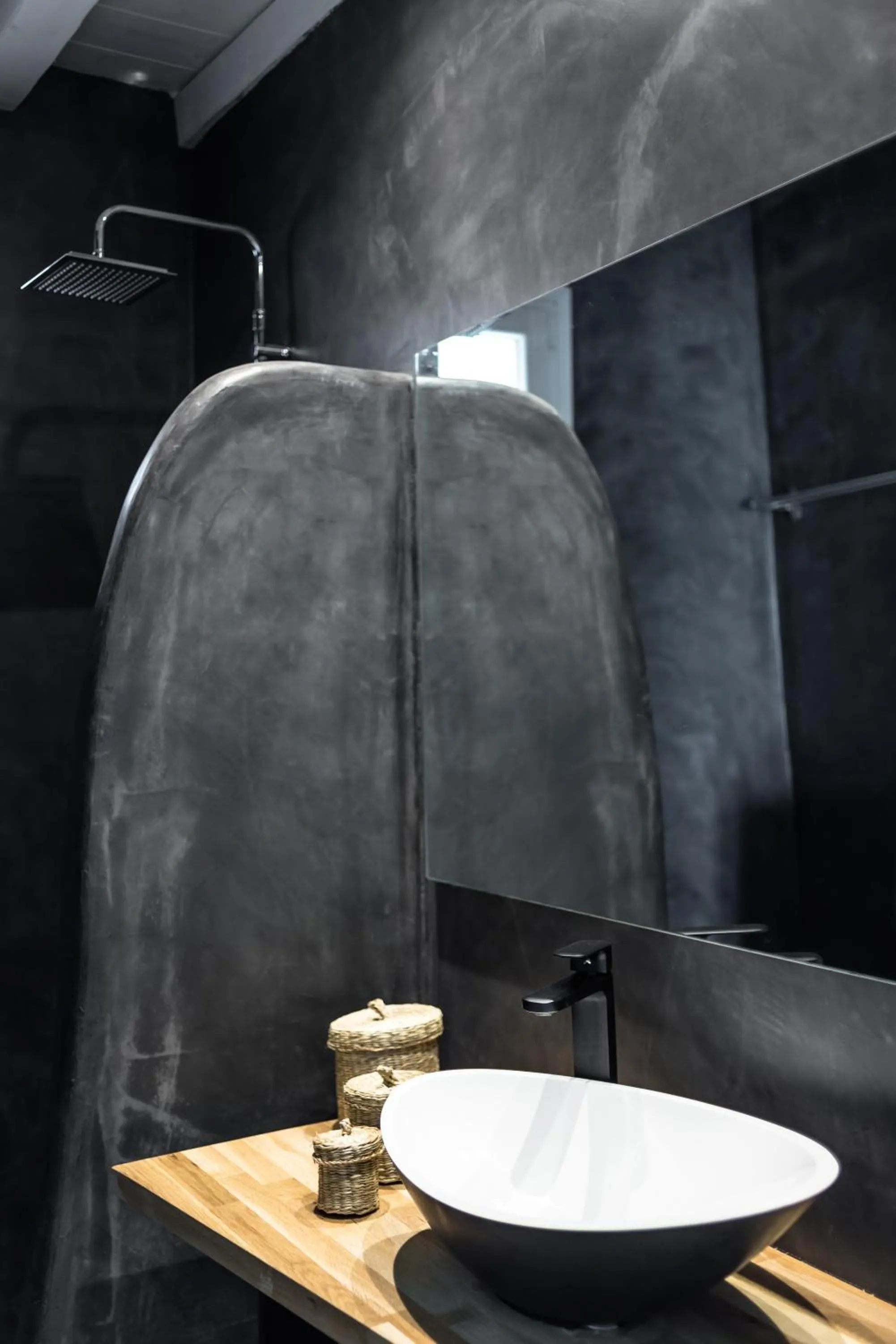 Shower in Mykonos Residence Villas & Suites Merchia beach