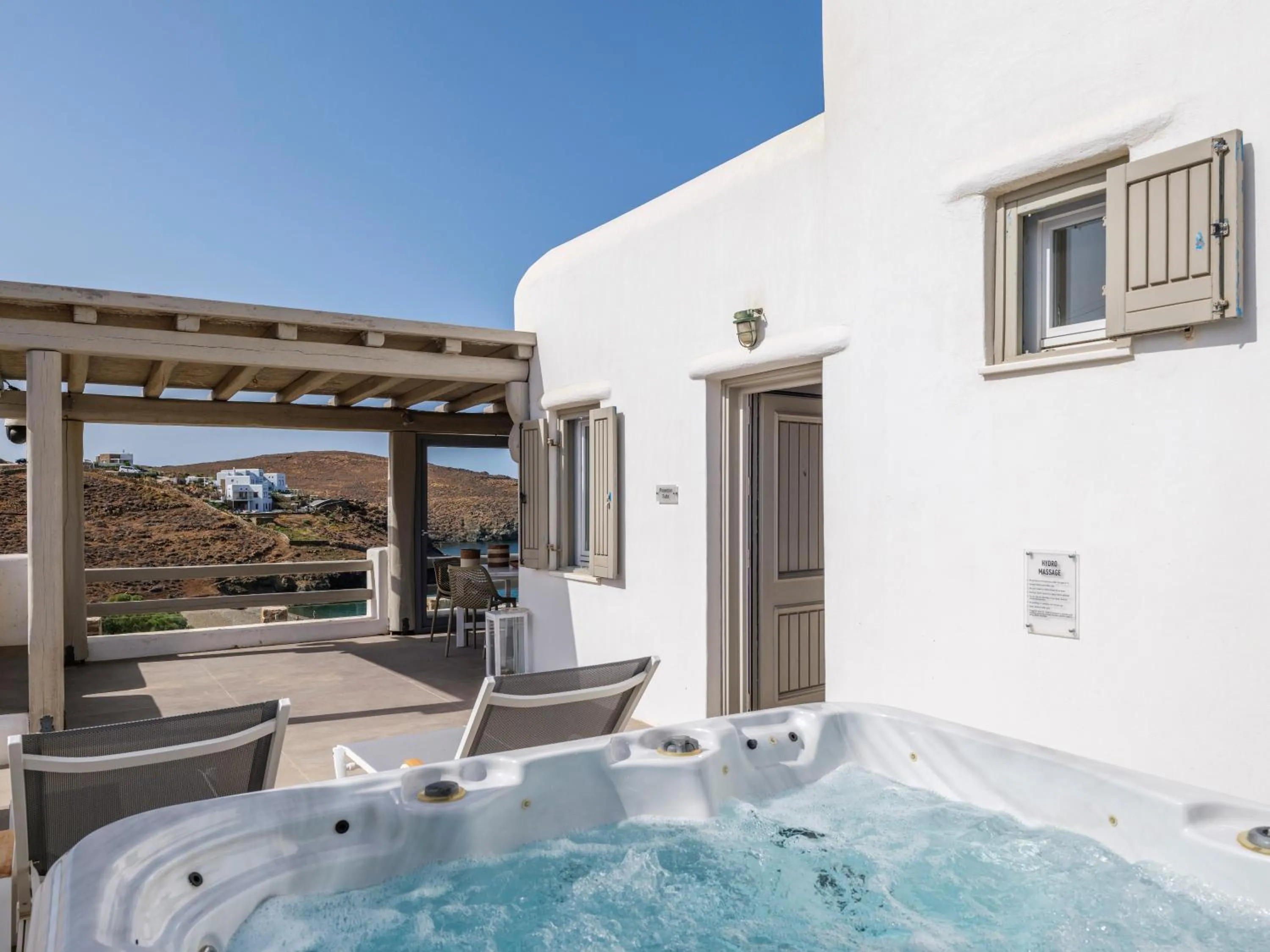 Natural landscape in Mykonos Residence Villas & Suites Merchia beach