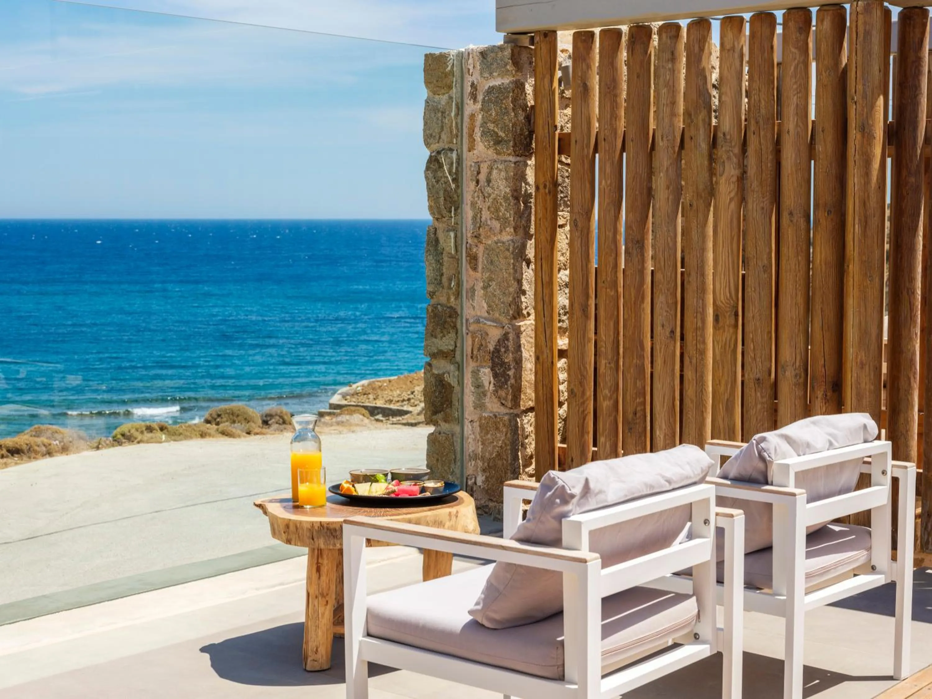 Natural landscape in Mykonos Residence Villas & Suites Merchia beach