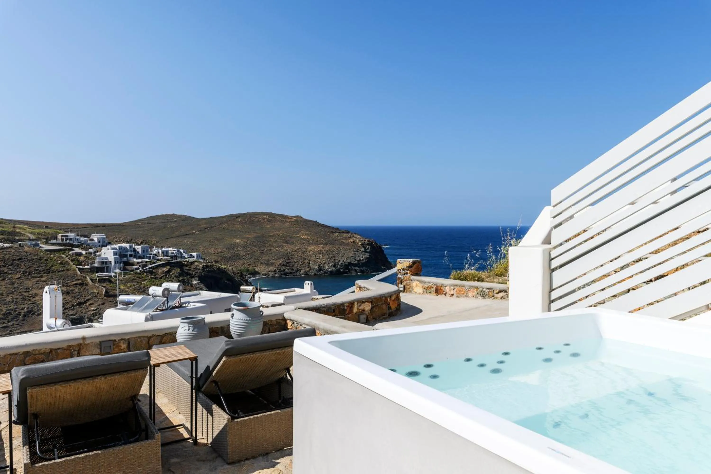 Natural landscape in Mykonos Residence Villas & Suites Merchia beach