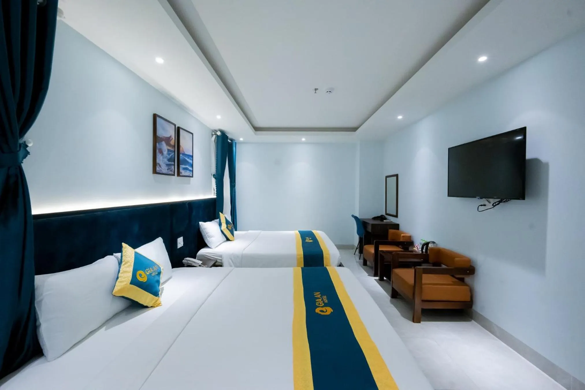 Bedroom, Bed in Gia An Hotel