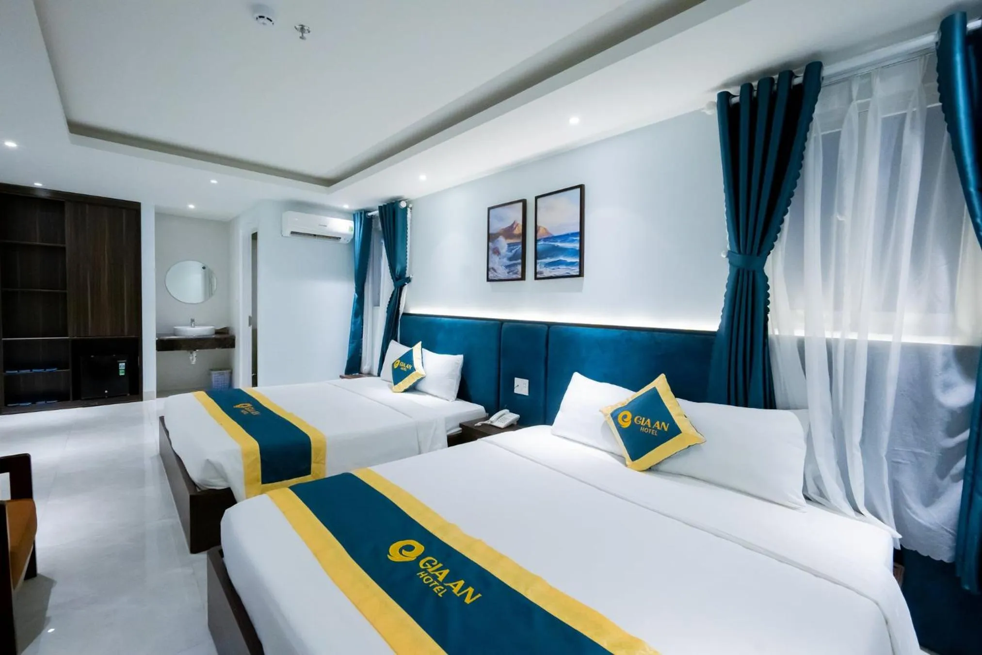 Bedroom, Bed in Gia An Hotel