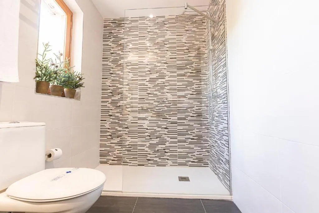 Shower in Hotel Restaurante El Montico