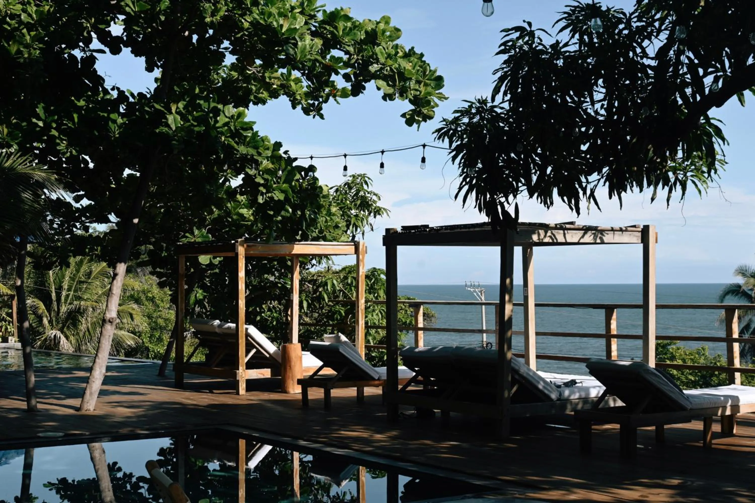 Natural landscape in El Xalli Hotel