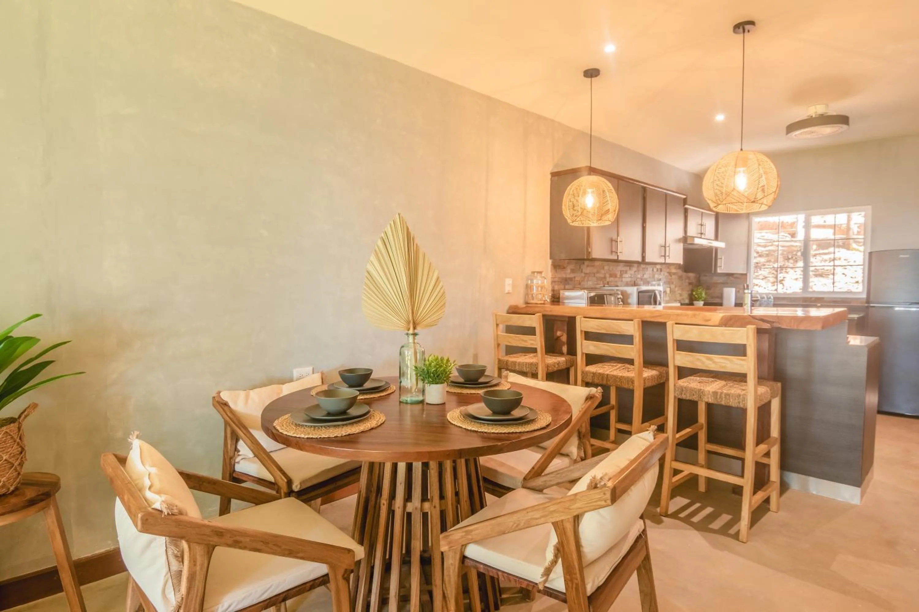 Dining area in El Xalli Hotel