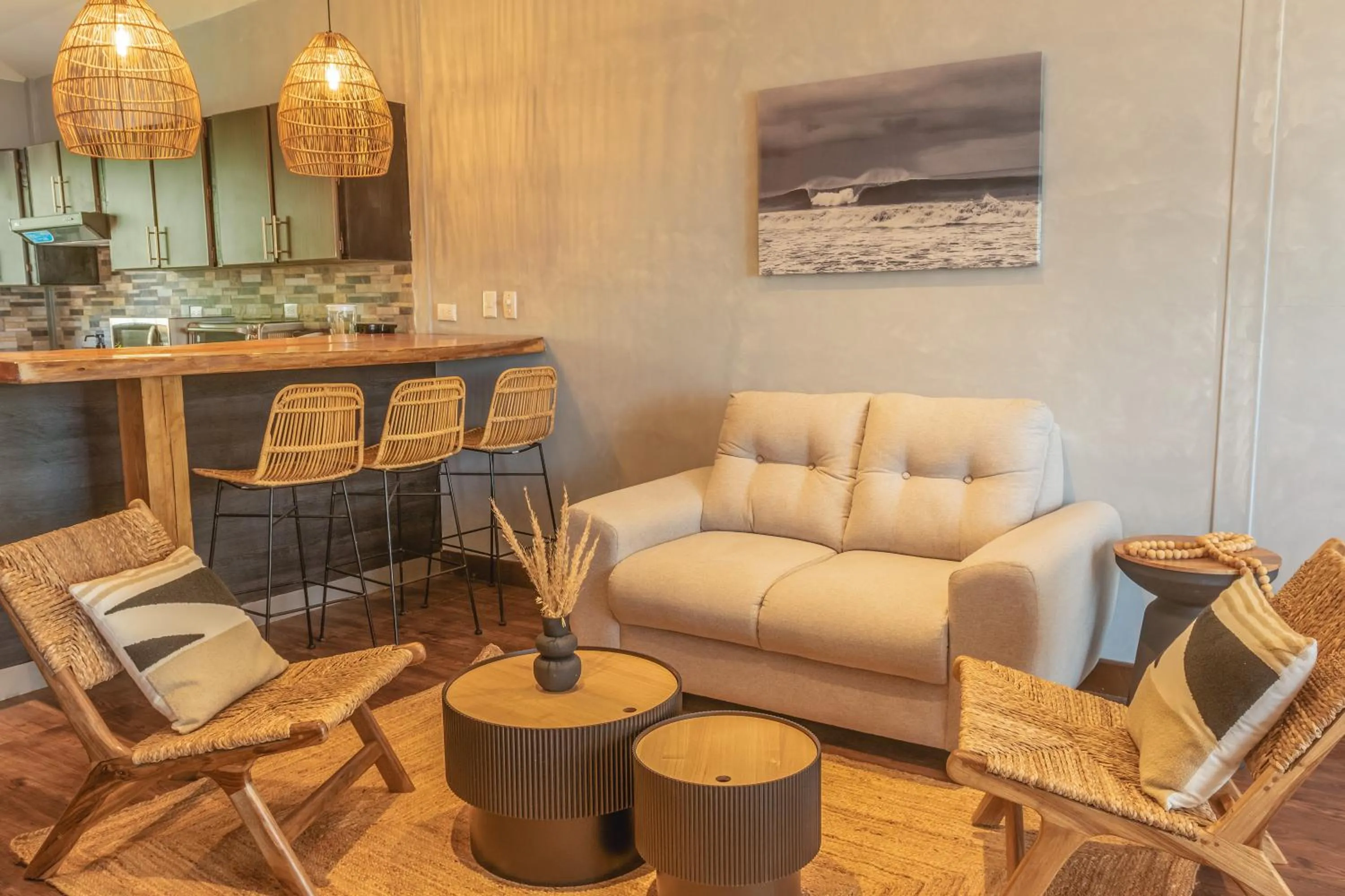 Kitchen or kitchenette in El Xalli Hotel