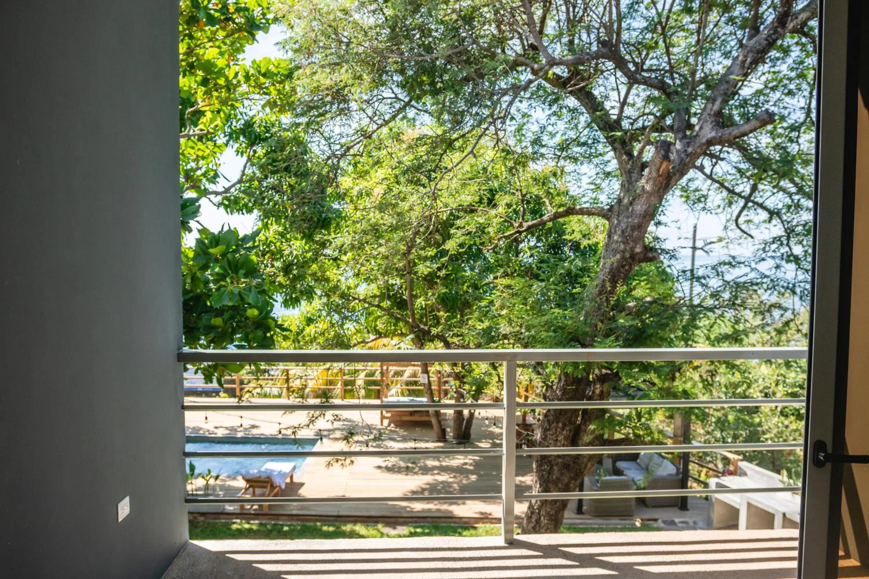 Garden in El Xalli Hotel