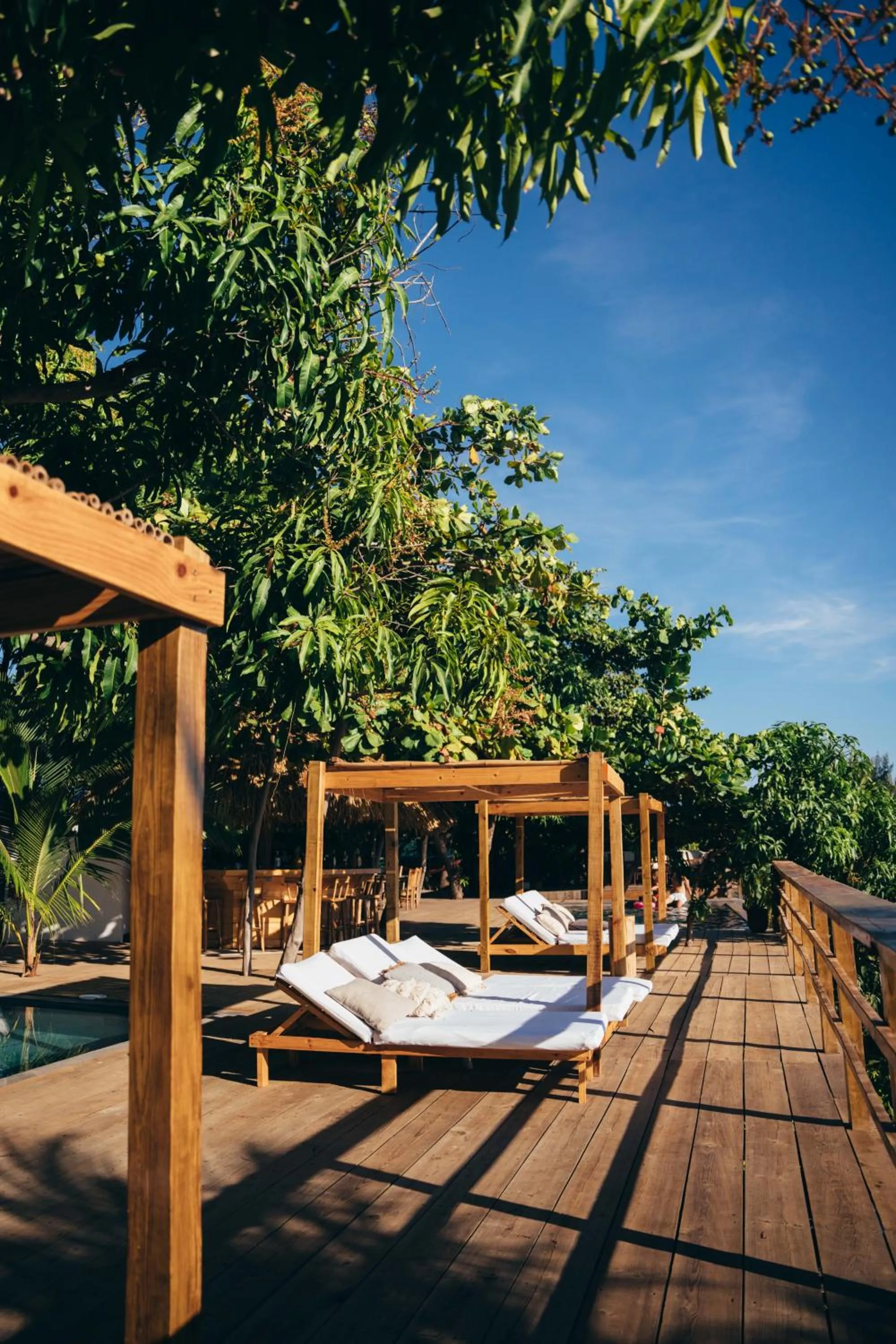 Bed in El Xalli Hotel