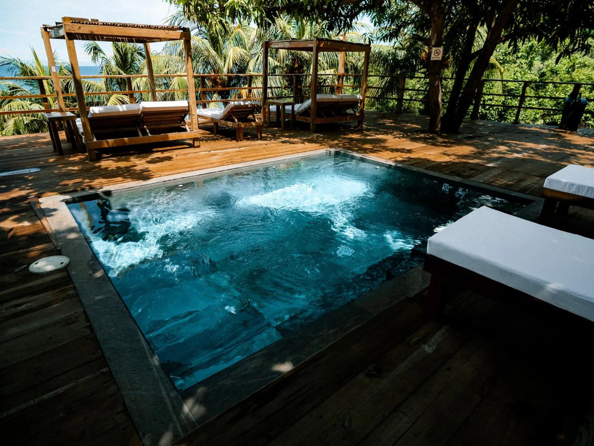 Natural landscape in El Xalli Hotel