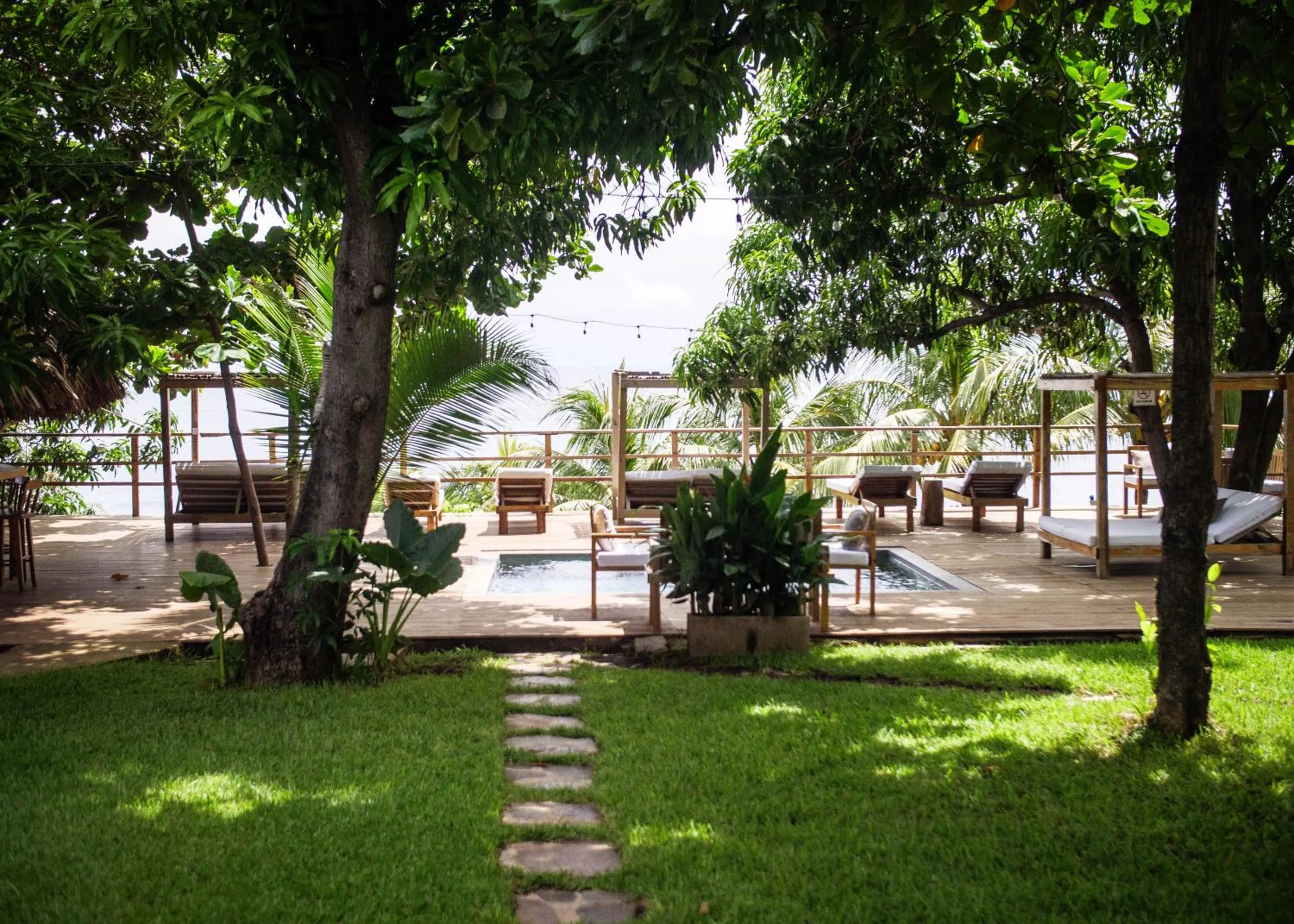 Natural landscape in El Xalli Hotel