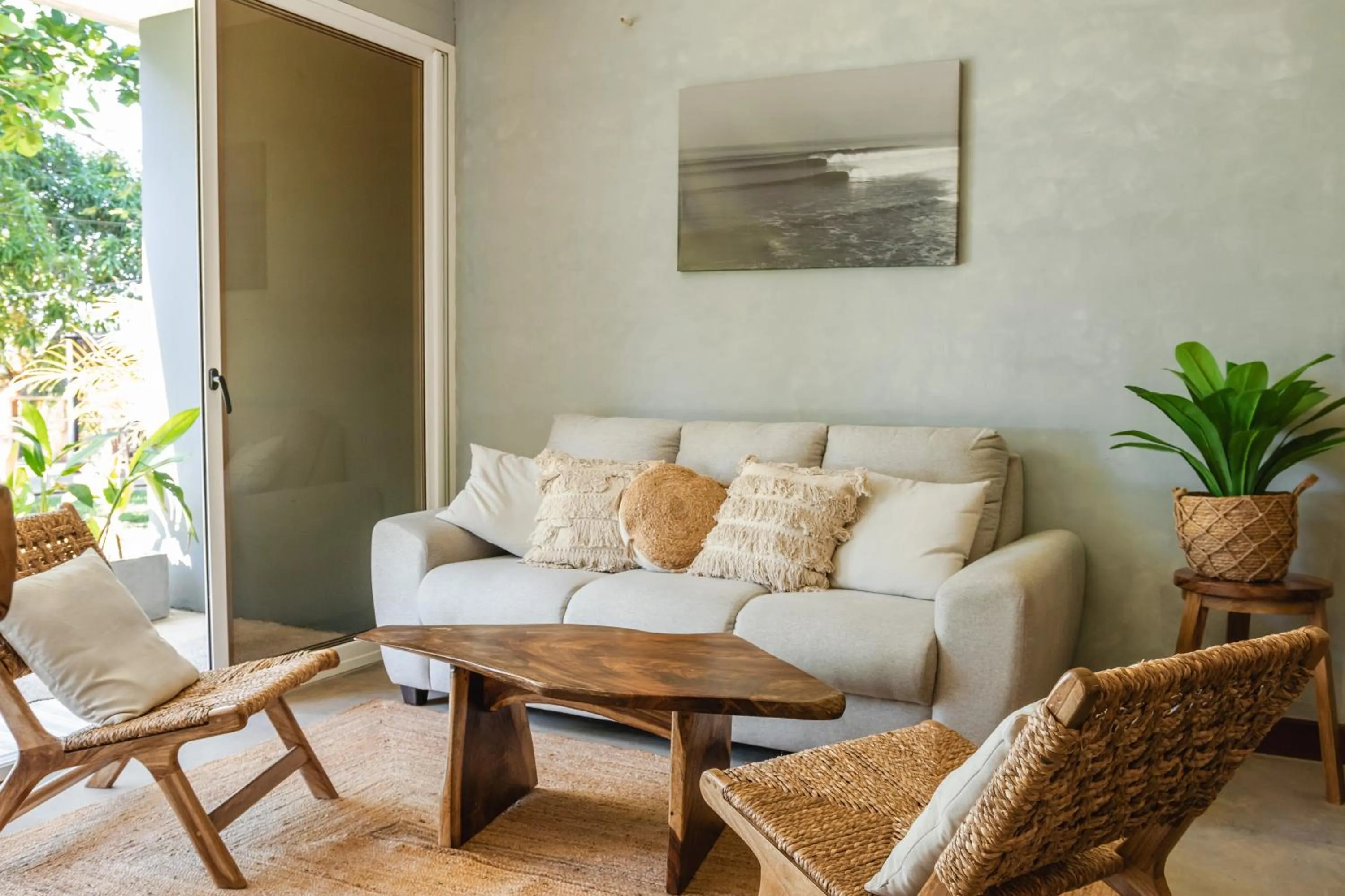 Living room in El Xalli Hotel