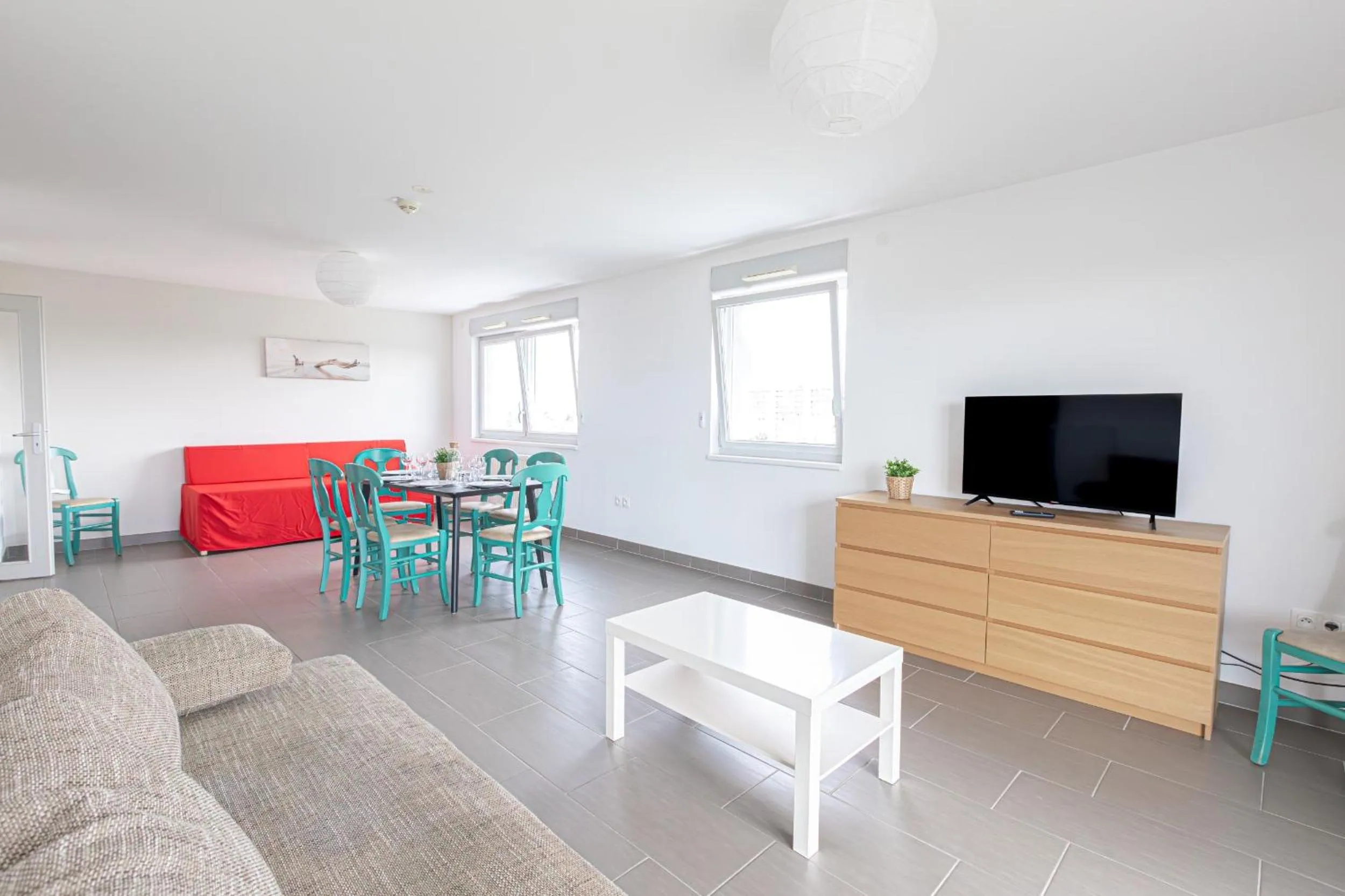 Living room in Appart' du Trident