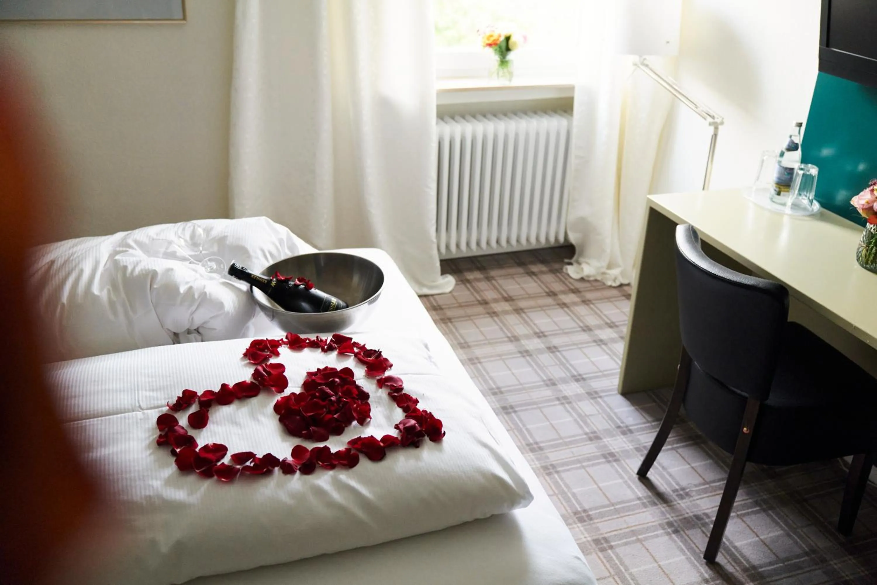 Bed in Landgasthof Läuterhäusle