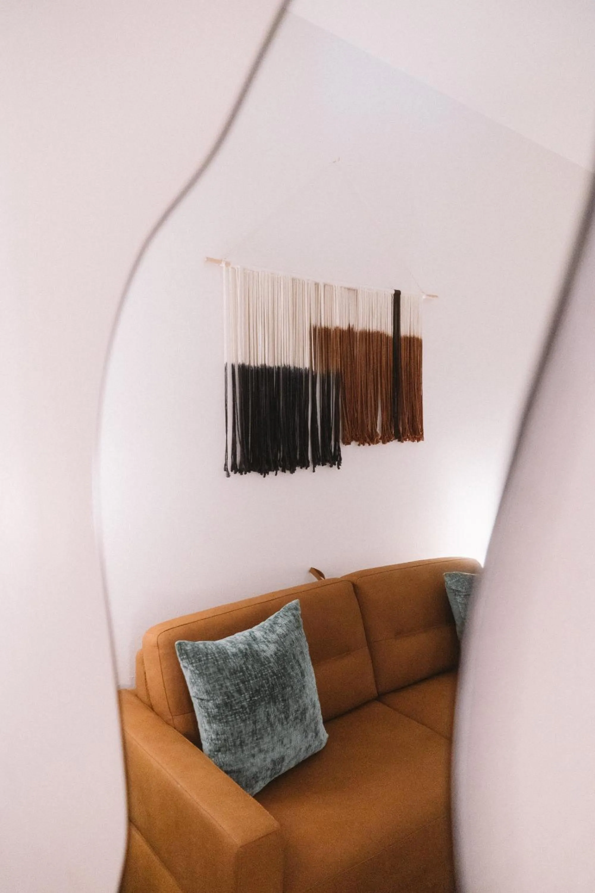 Seating area in The Looking Glass Hotel