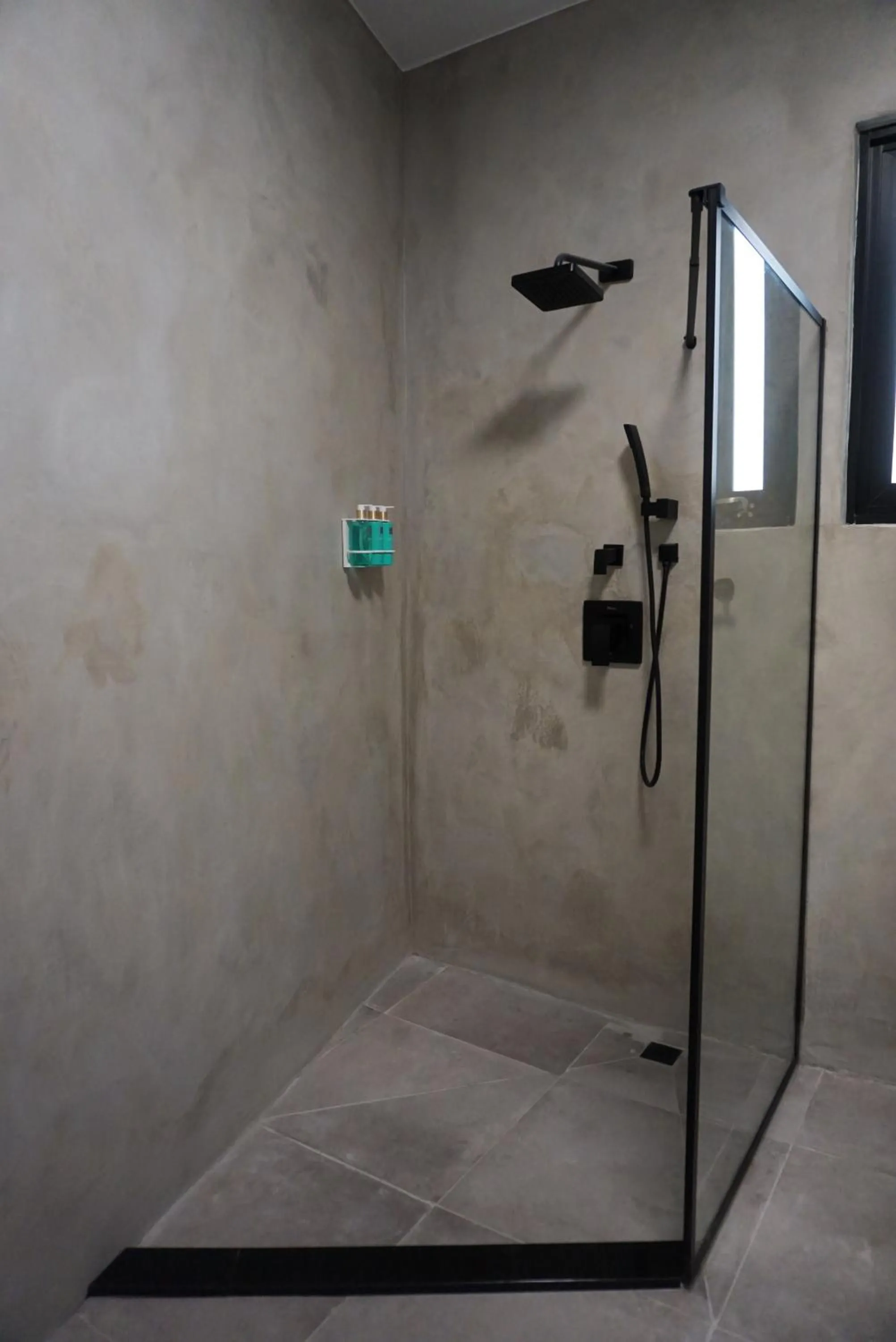 Shower in The Looking Glass Hotel