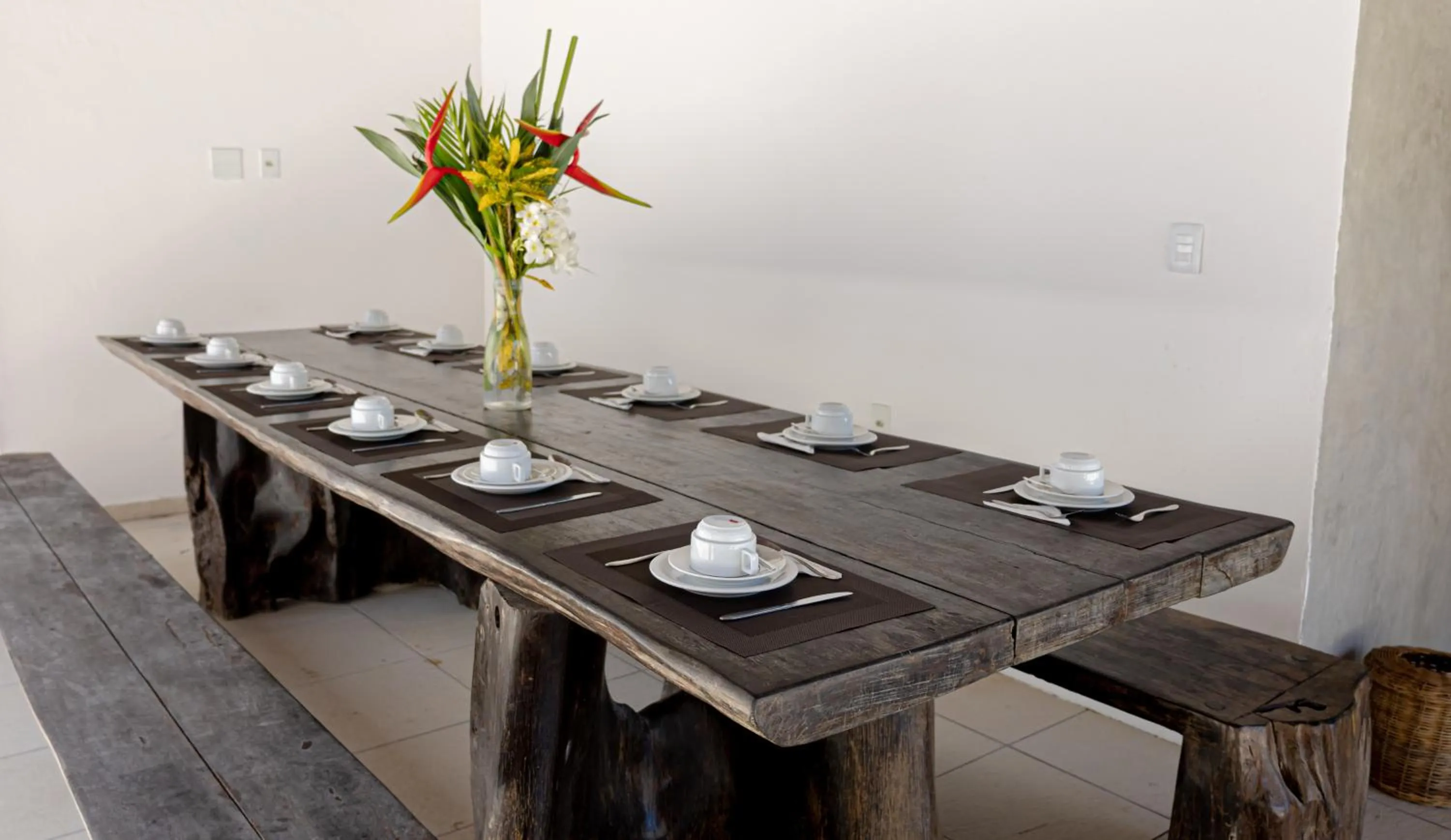 Dining area in Pousada Recanto dos Pássaros - Arraial d'Ajuda