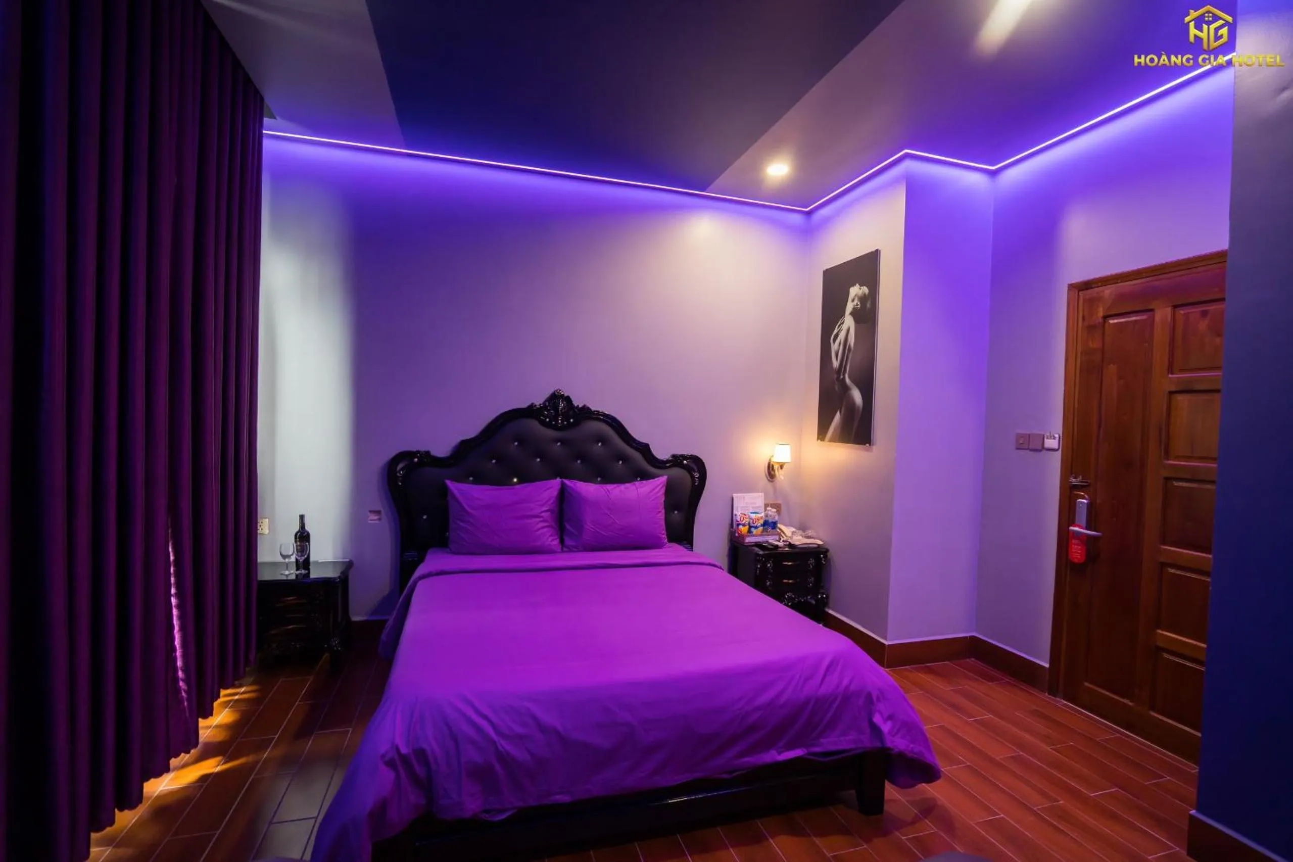 Bed in Hoàng Gia Hotel Tuy Hoà