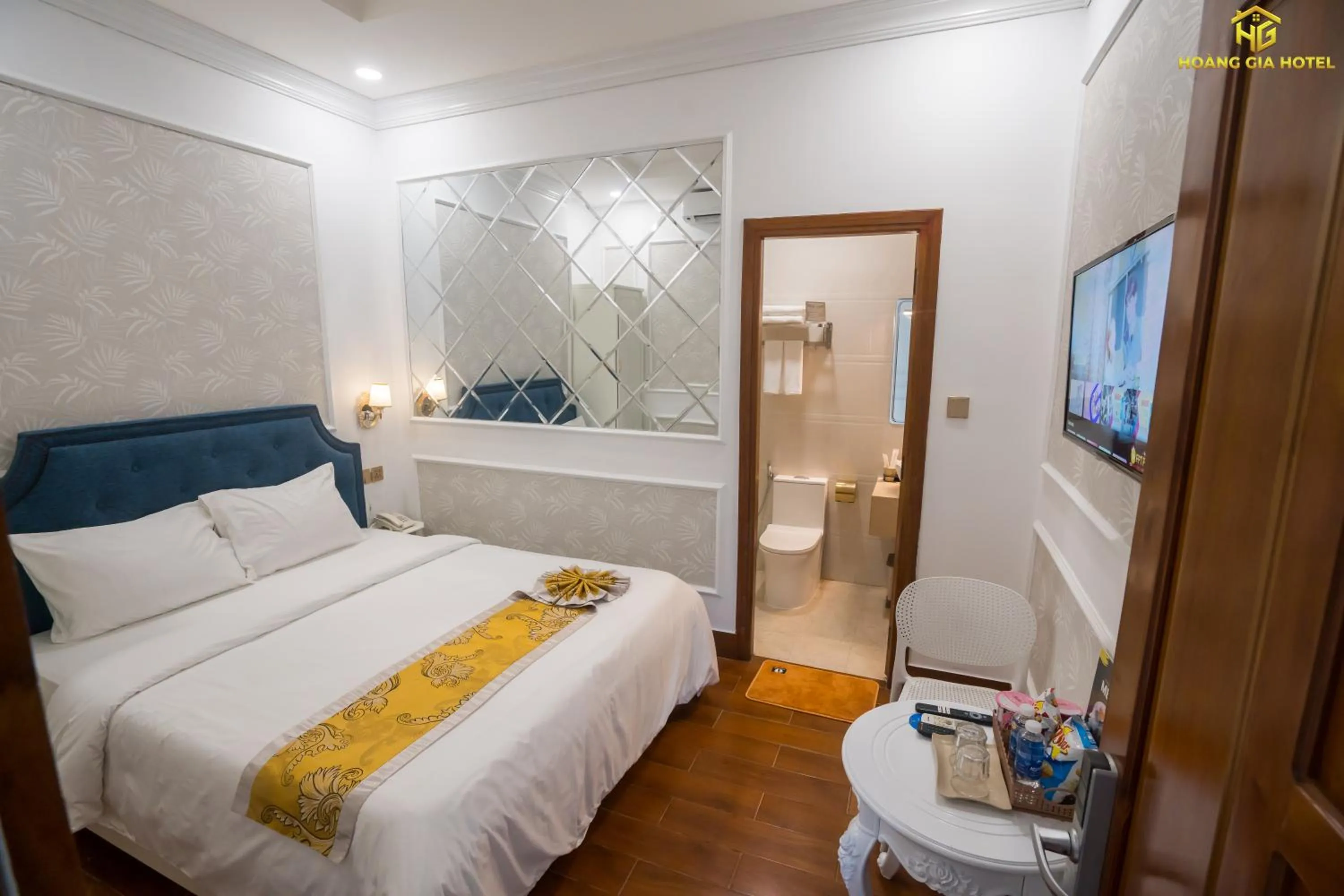 Bed in Hoàng Gia Hotel Tuy Hoà