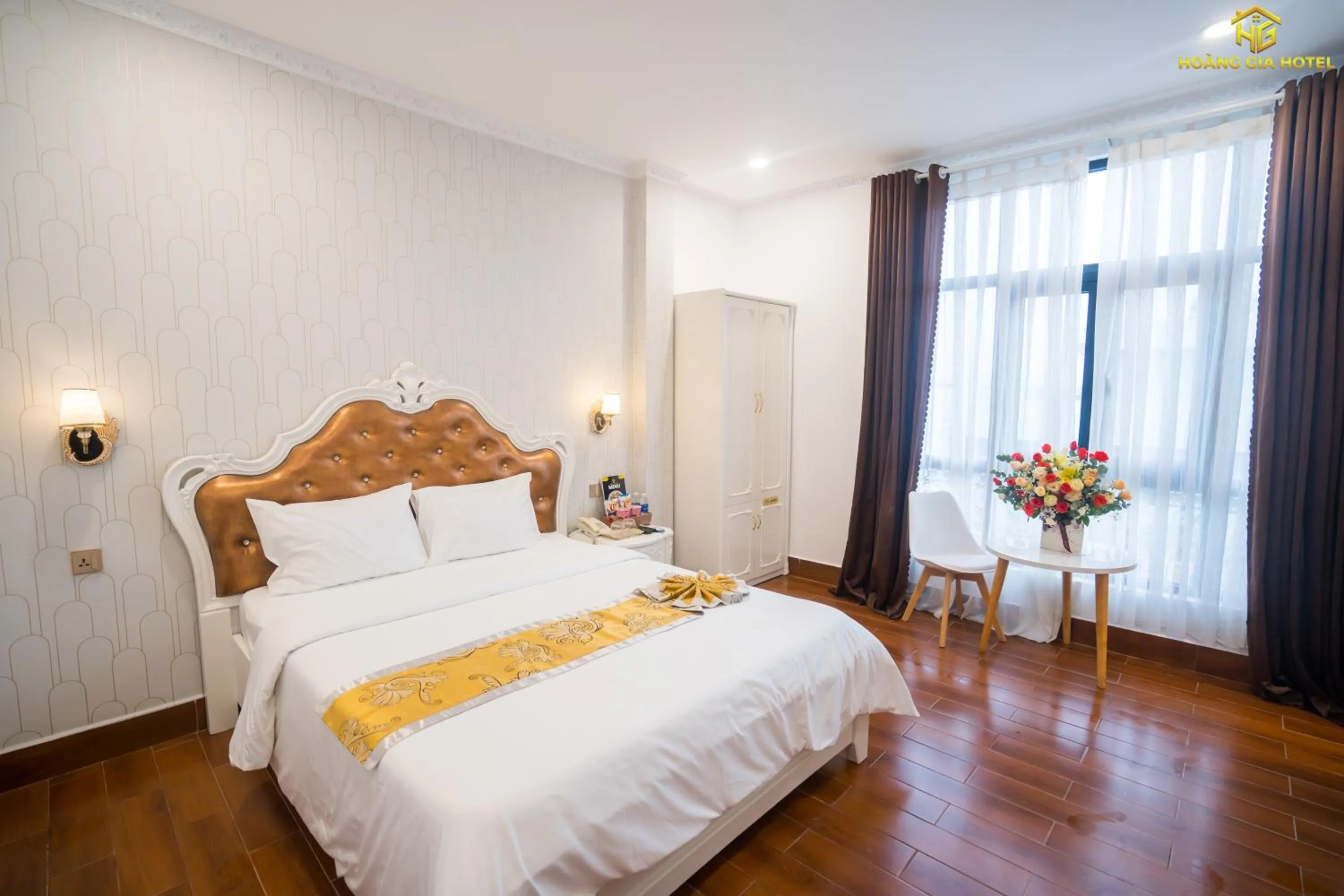 Bed in Hoàng Gia Hotel Tuy Hoà