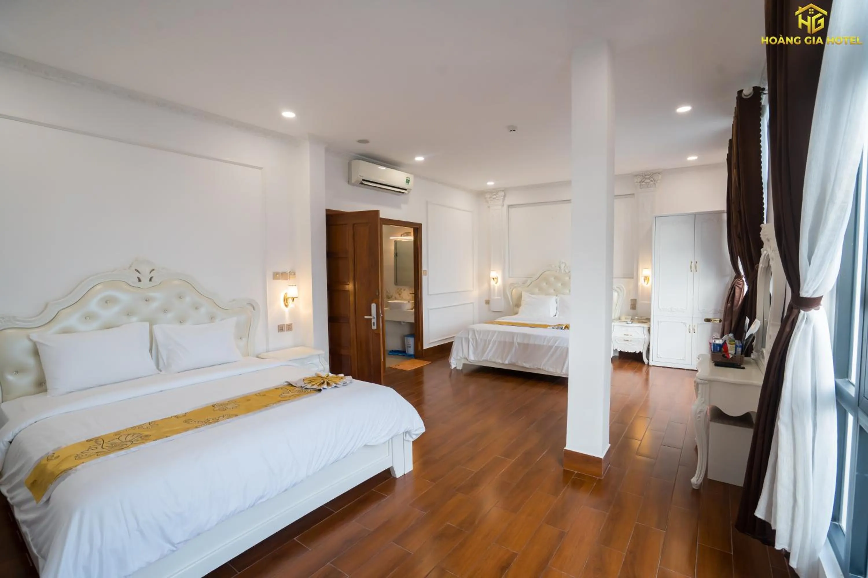 Bed in Hoàng Gia Hotel Tuy Hoà