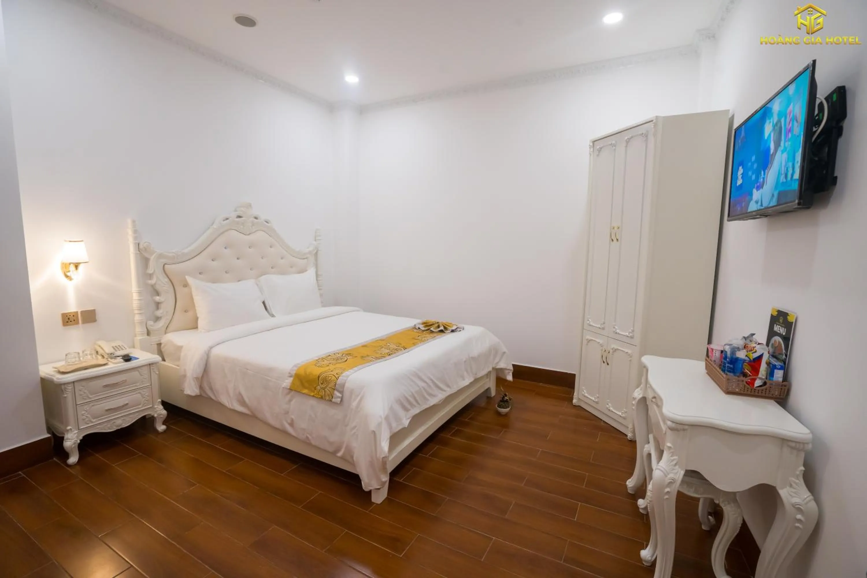 Bed in Hoàng Gia Hotel Tuy Hoà