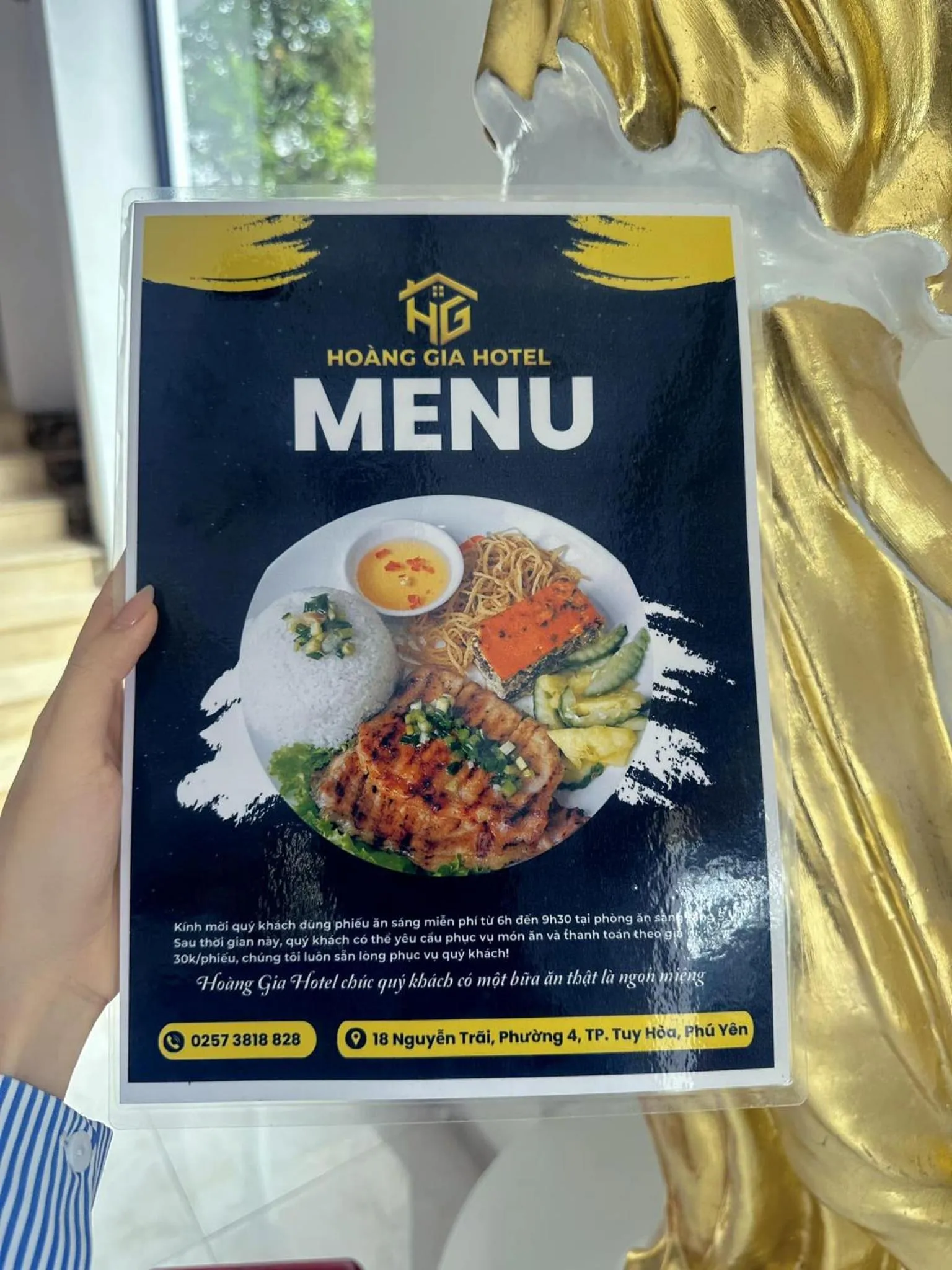 Food in Hoàng Gia Hotel Tuy Hoà