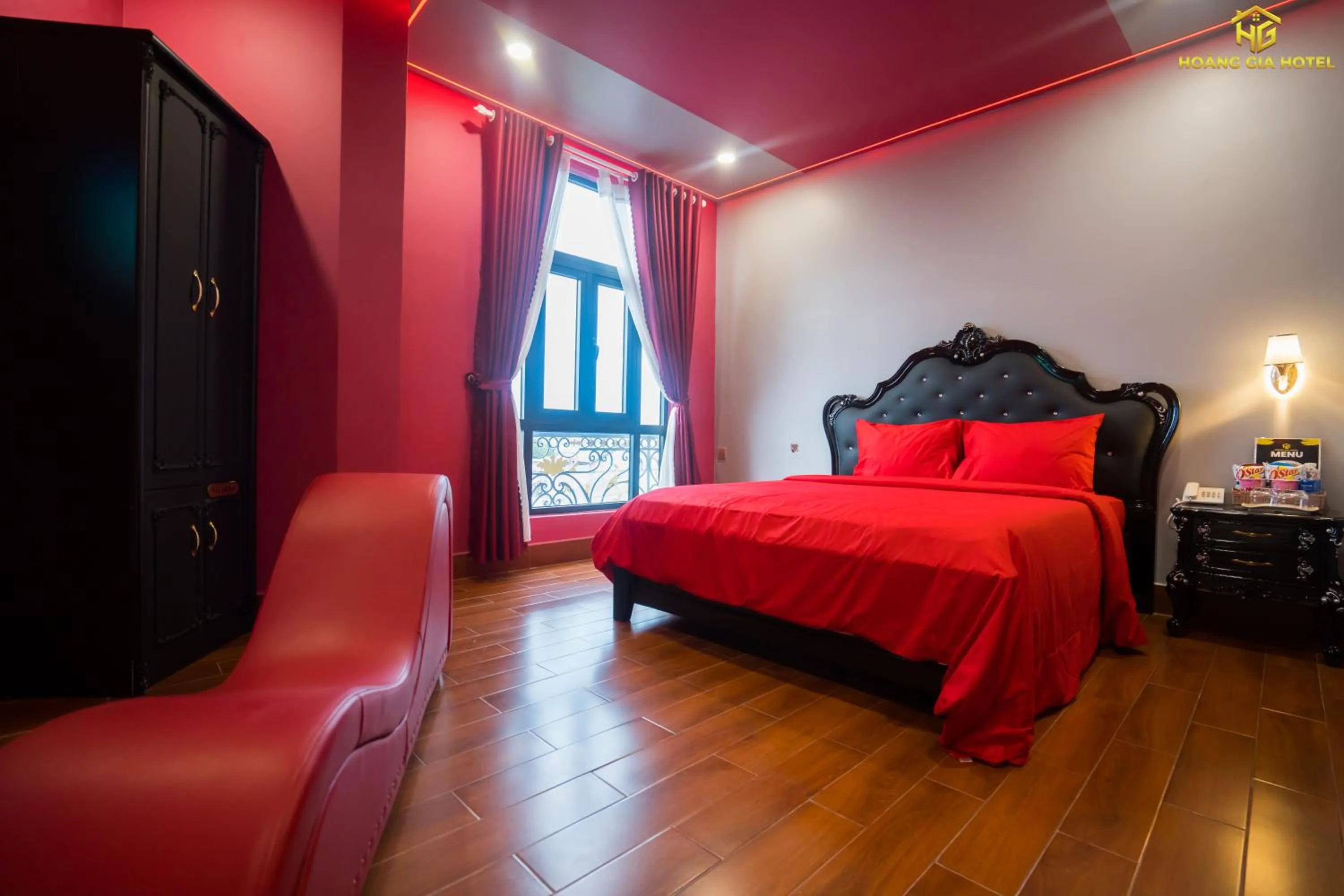 Bed in Hoàng Gia Hotel Tuy Hoà