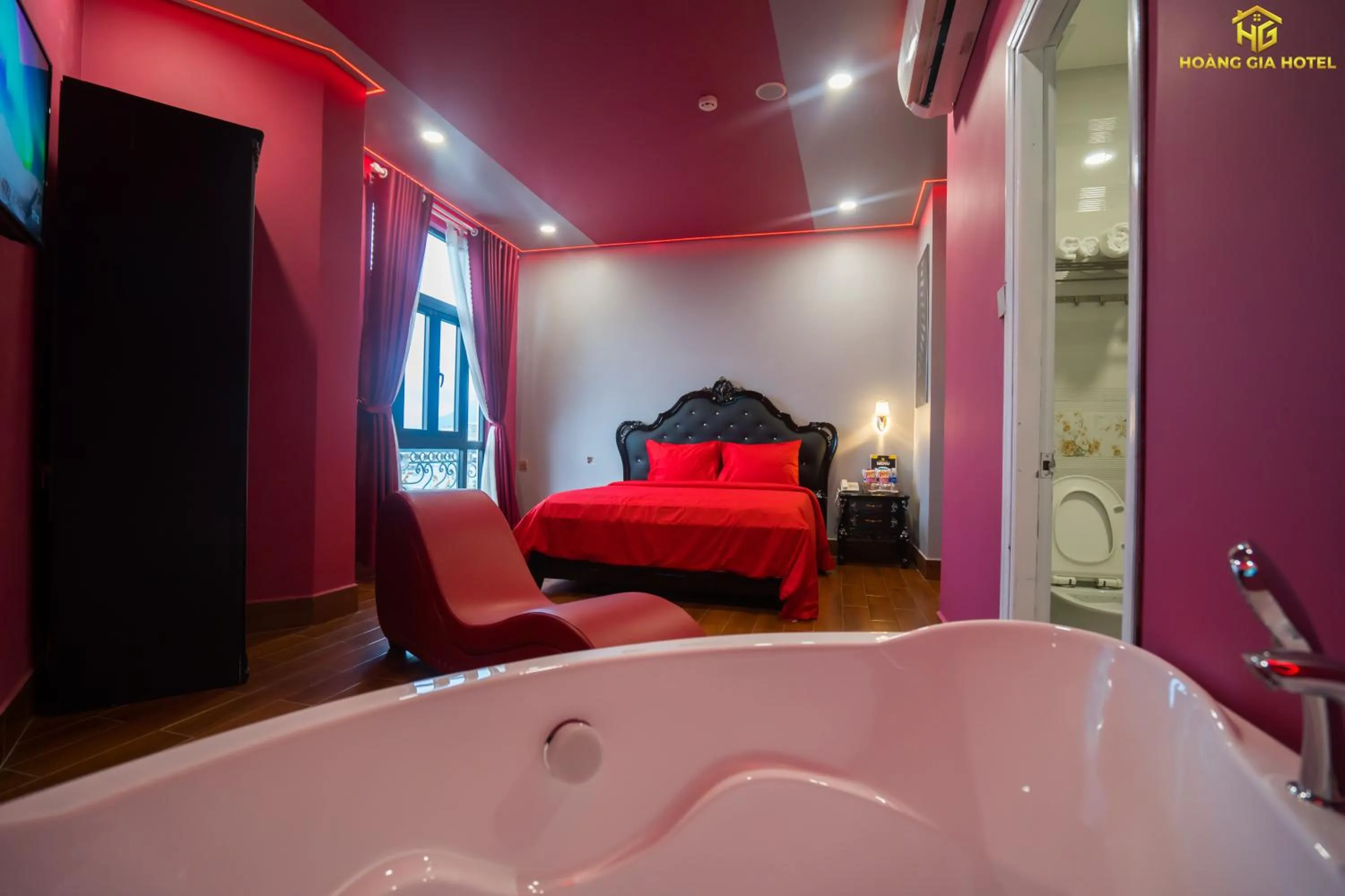 Bed in Hoàng Gia Hotel Tuy Hoà