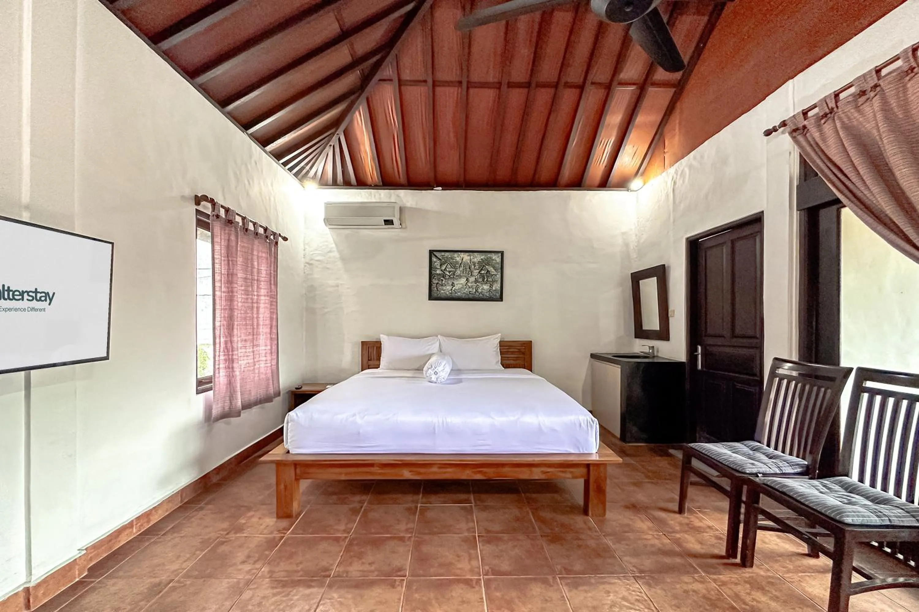 Bedroom, Bed in Villa Rocko