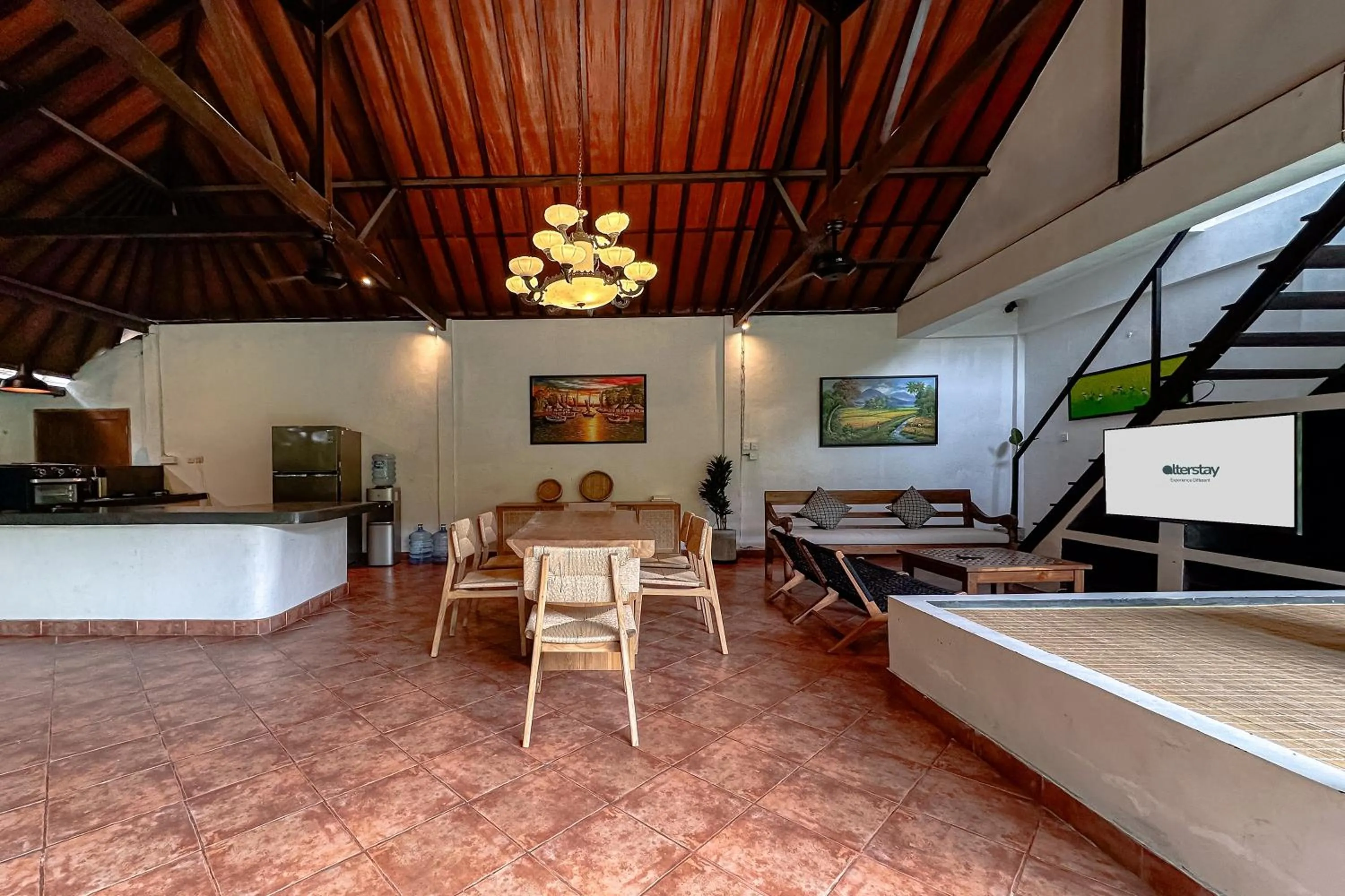 Living room in Villa Rocko