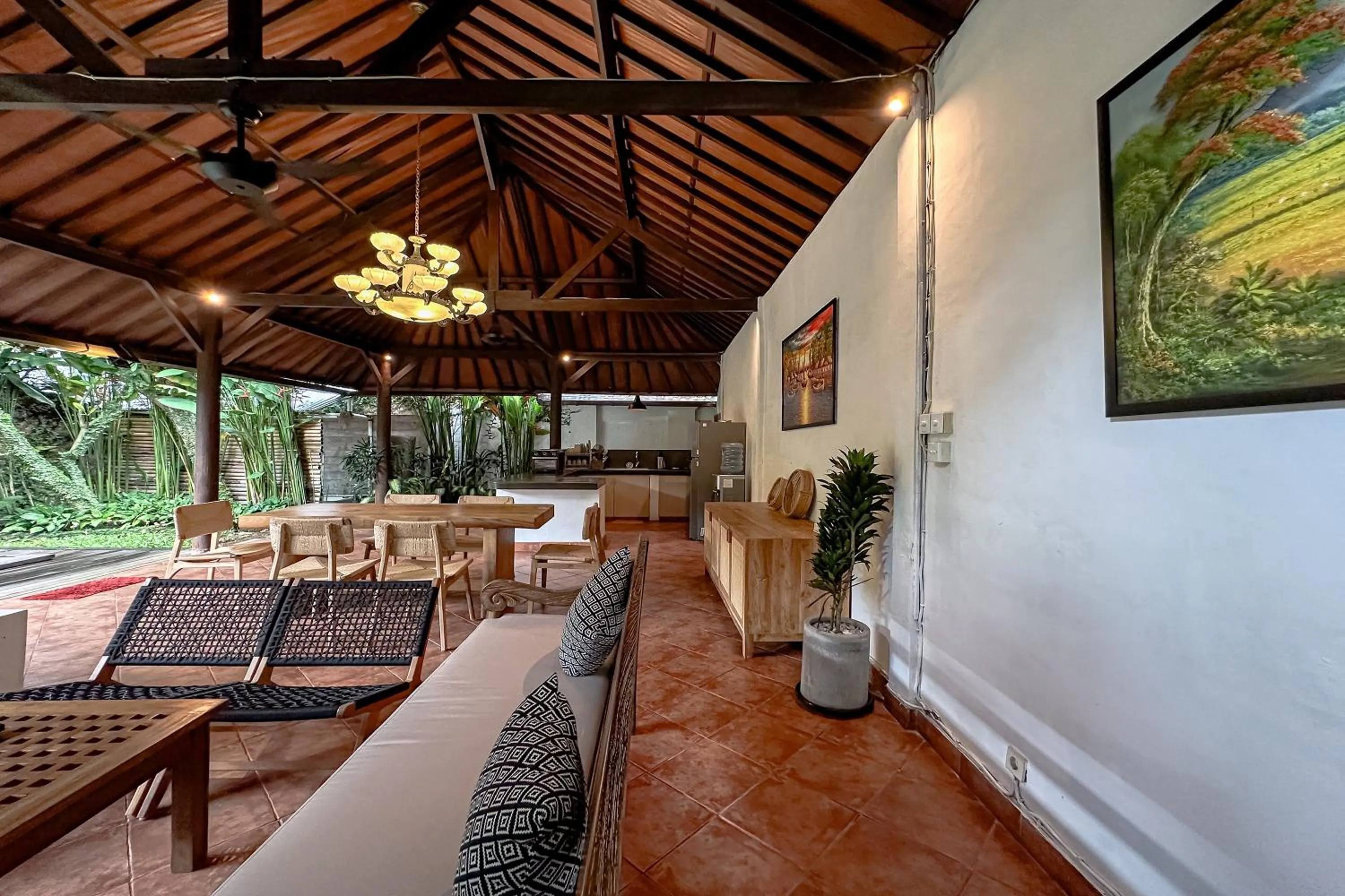 Living room in Villa Rocko