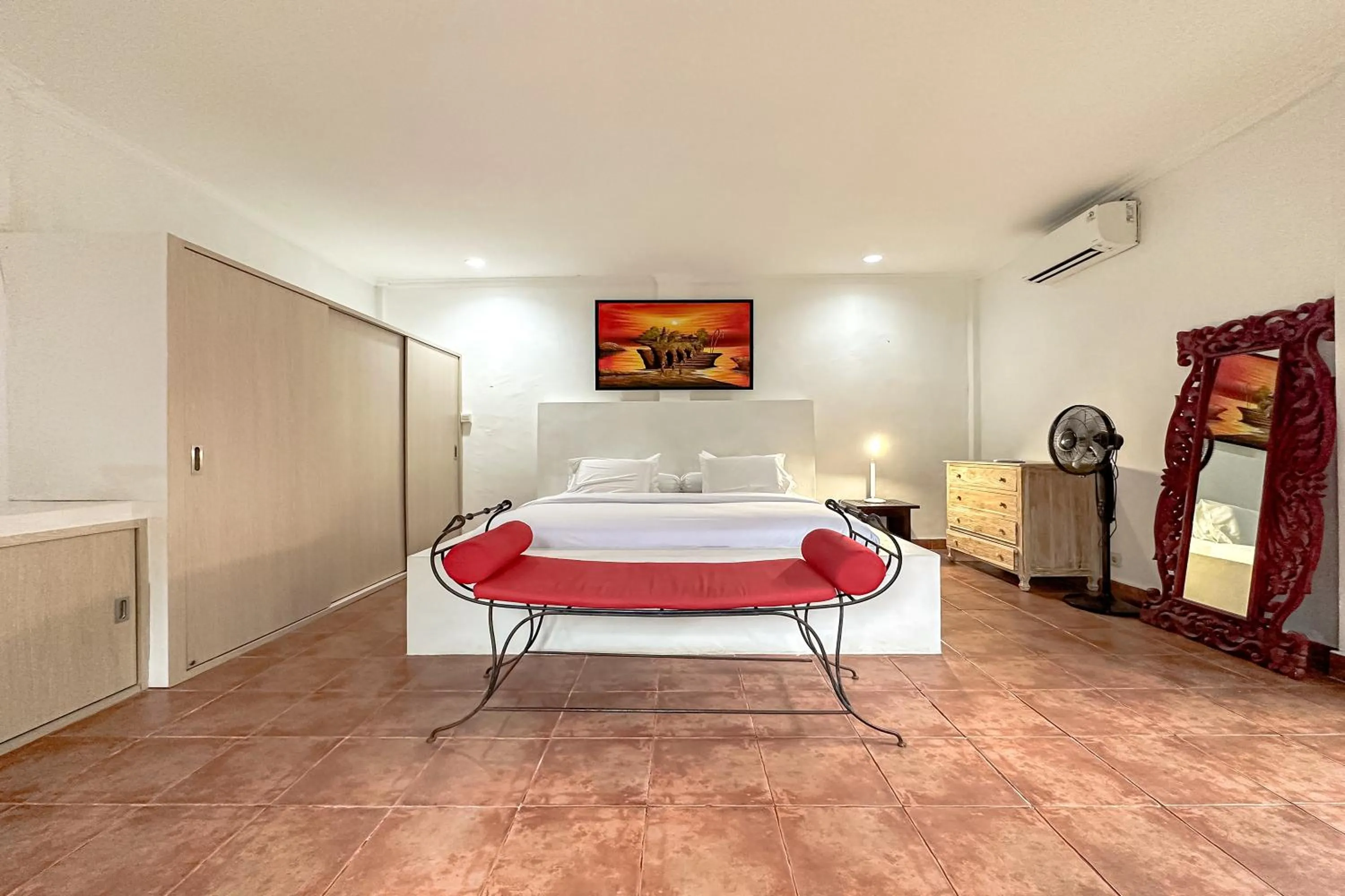 Bedroom, Bed in Villa Rocko