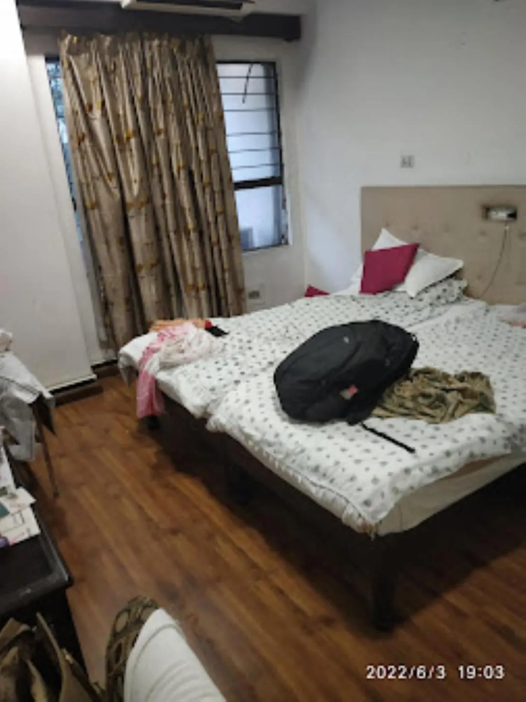 Bed in Hotel Pathik Bhopal , Madhya Pradesh