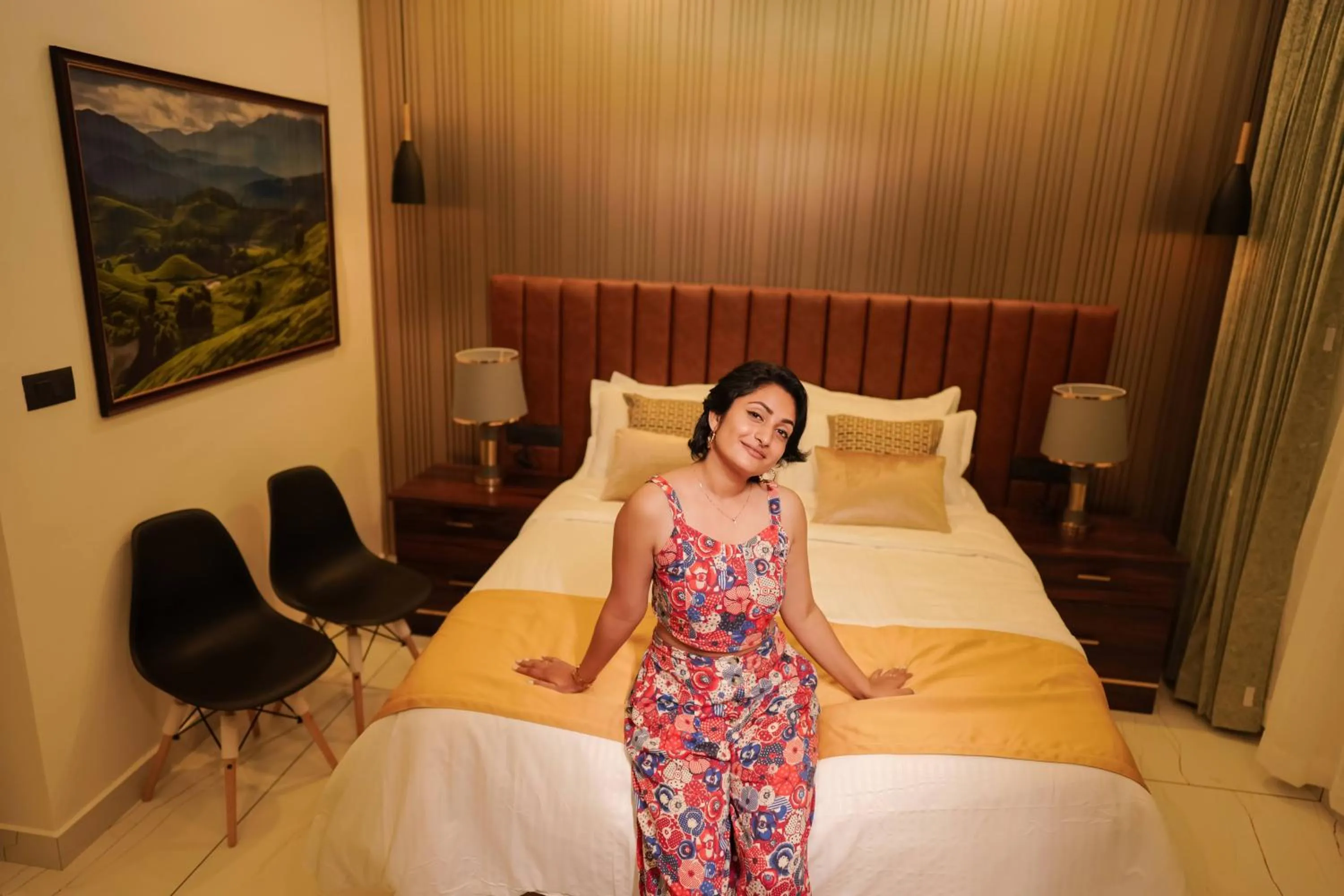 Bedroom, Bed in Misty Wonders